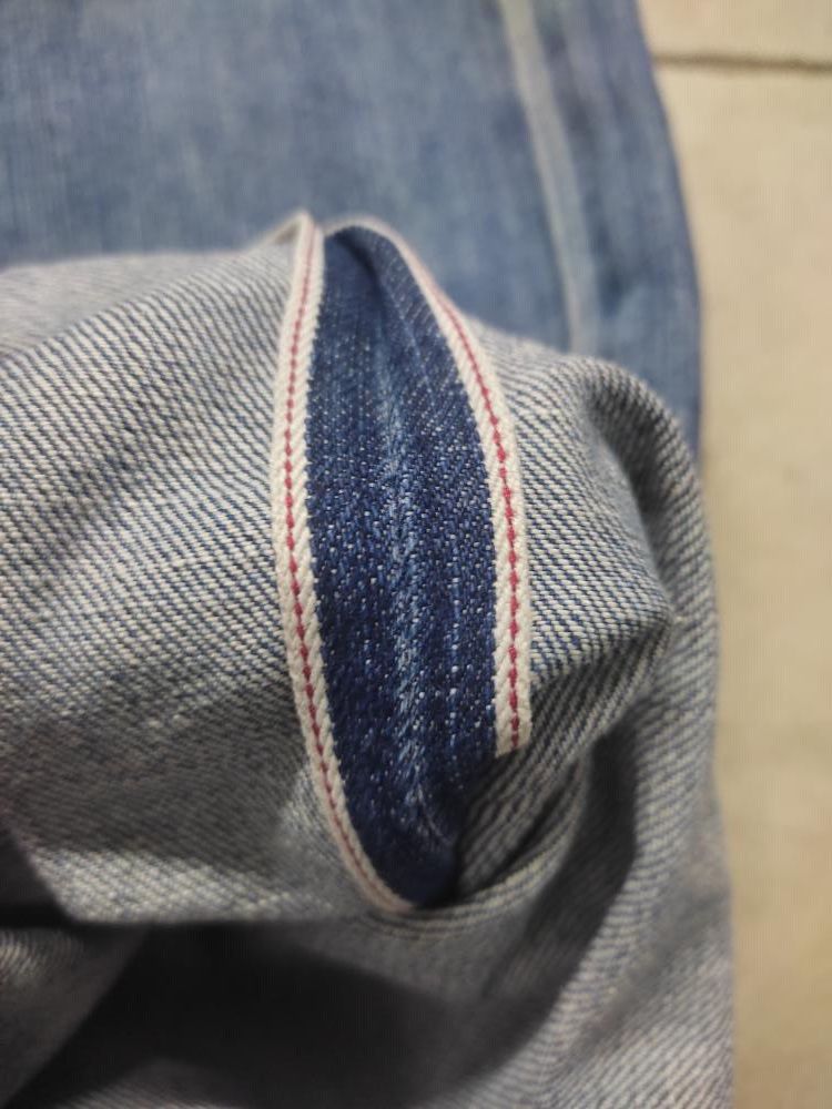 Levi's × Levi's Vintage Clothing VINTAGE 70’s LEVIS BIG E SELVEDGE BAGGY JEANS Size US 37 - 12 Thumbnail