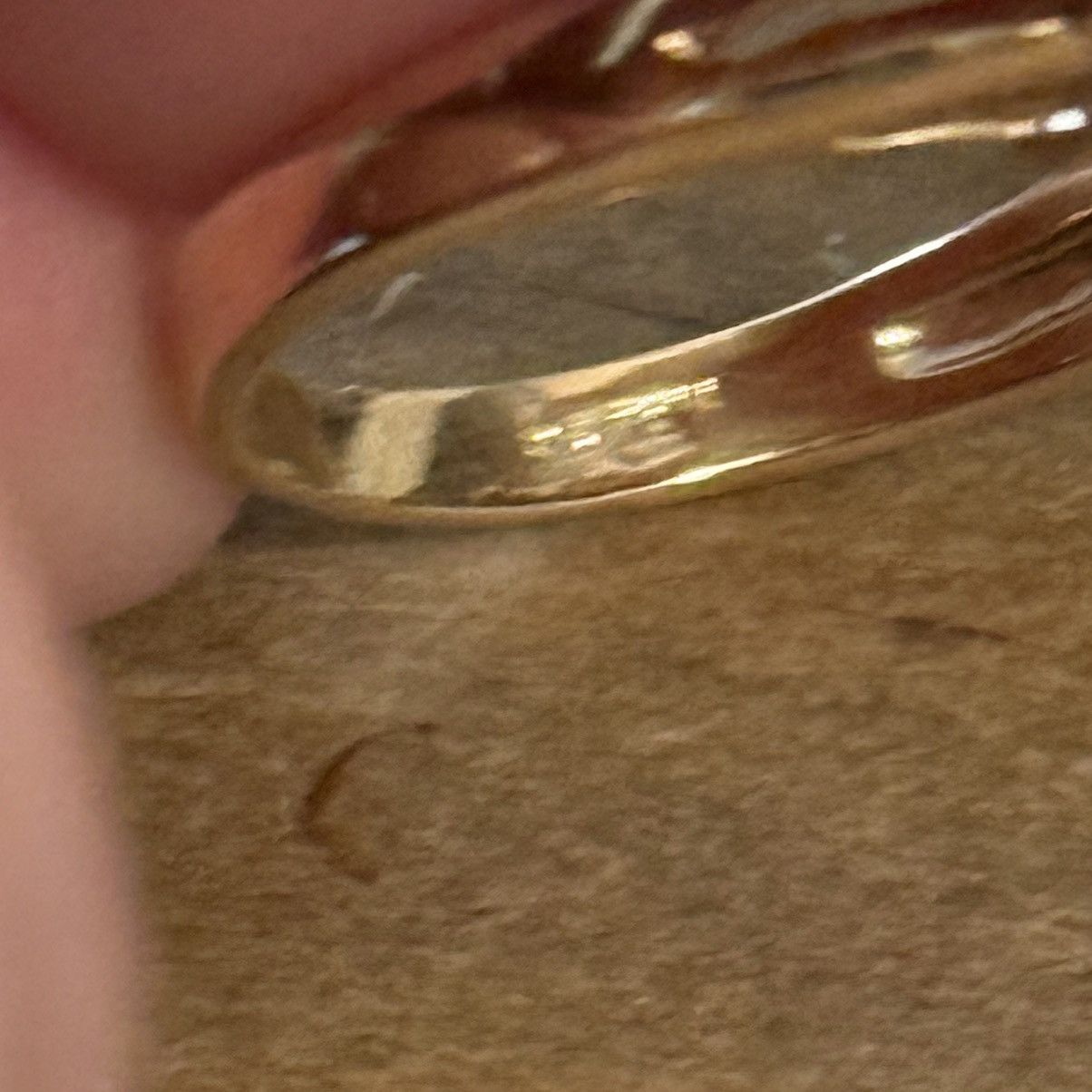 Vintage Vintage SETA gold tone simulated diamond ring Size ONE SIZE - 4 Thumbnail