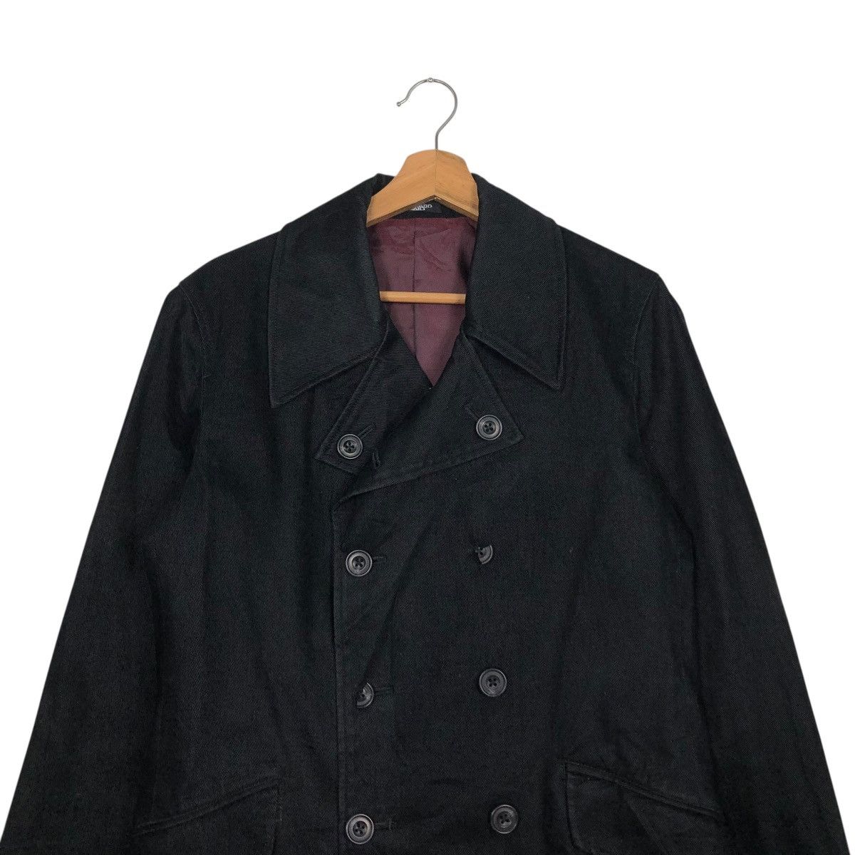 Tornado Mart 🔥VINTAGE CHORE WORK BIKER JACKET DOUBLE COLLAR TORNADO MART Size US M / EU 48-50 / 2 - 5 Thumbnail