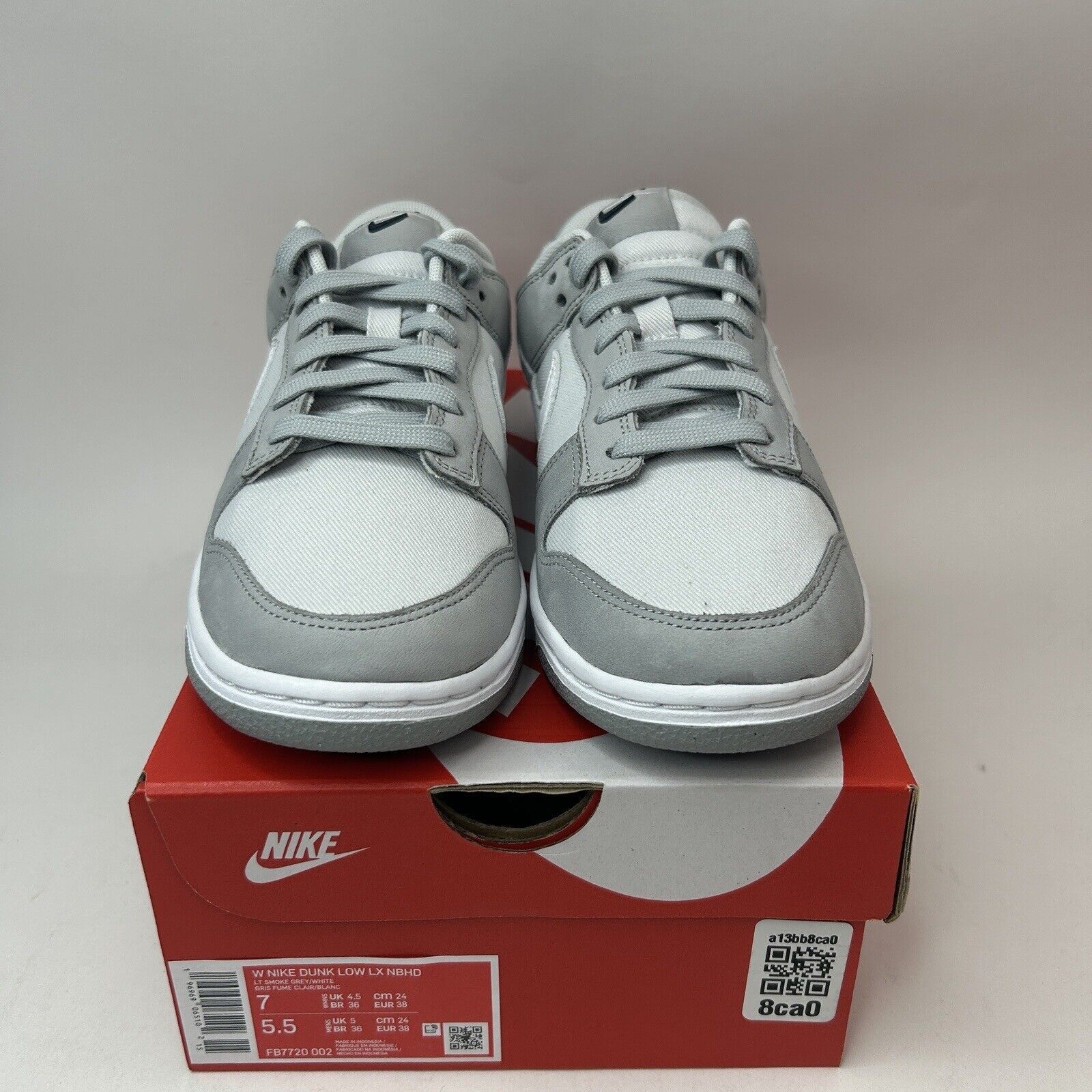 Nike Nike Dunk Low LX WMNS “Light Smoke Grey” 2023 Size US 7 / IT 37 - 2 Thumbnail