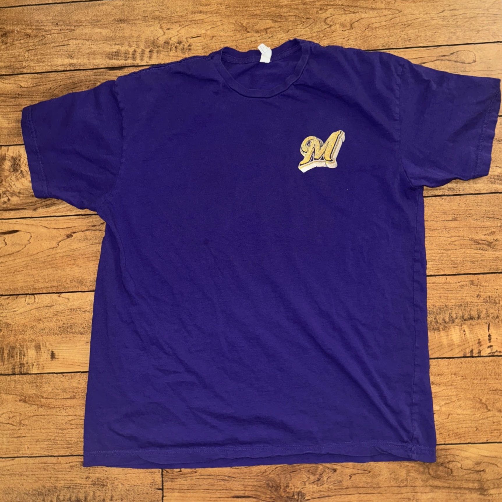 Marino Infantry Marino Infantry Skate Team T-Shirt Purple Large Mens Shirt 21x26 Rare Skateboarding Tee Size US L / EU 52-54 / 3 - 3 Thumbnail