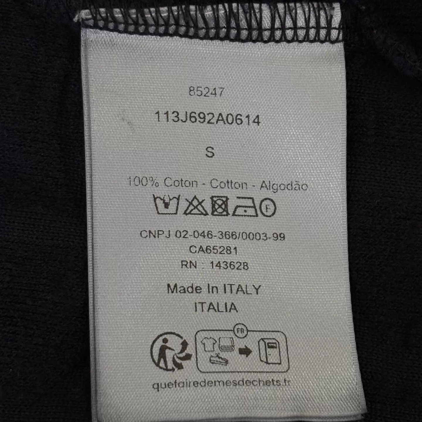 Dior DIOR Oversized Oblique Crew Short-Sleeve T-Shirt Men Black S Size US S / EU 44-46 / 1 - 4 Thumbnail