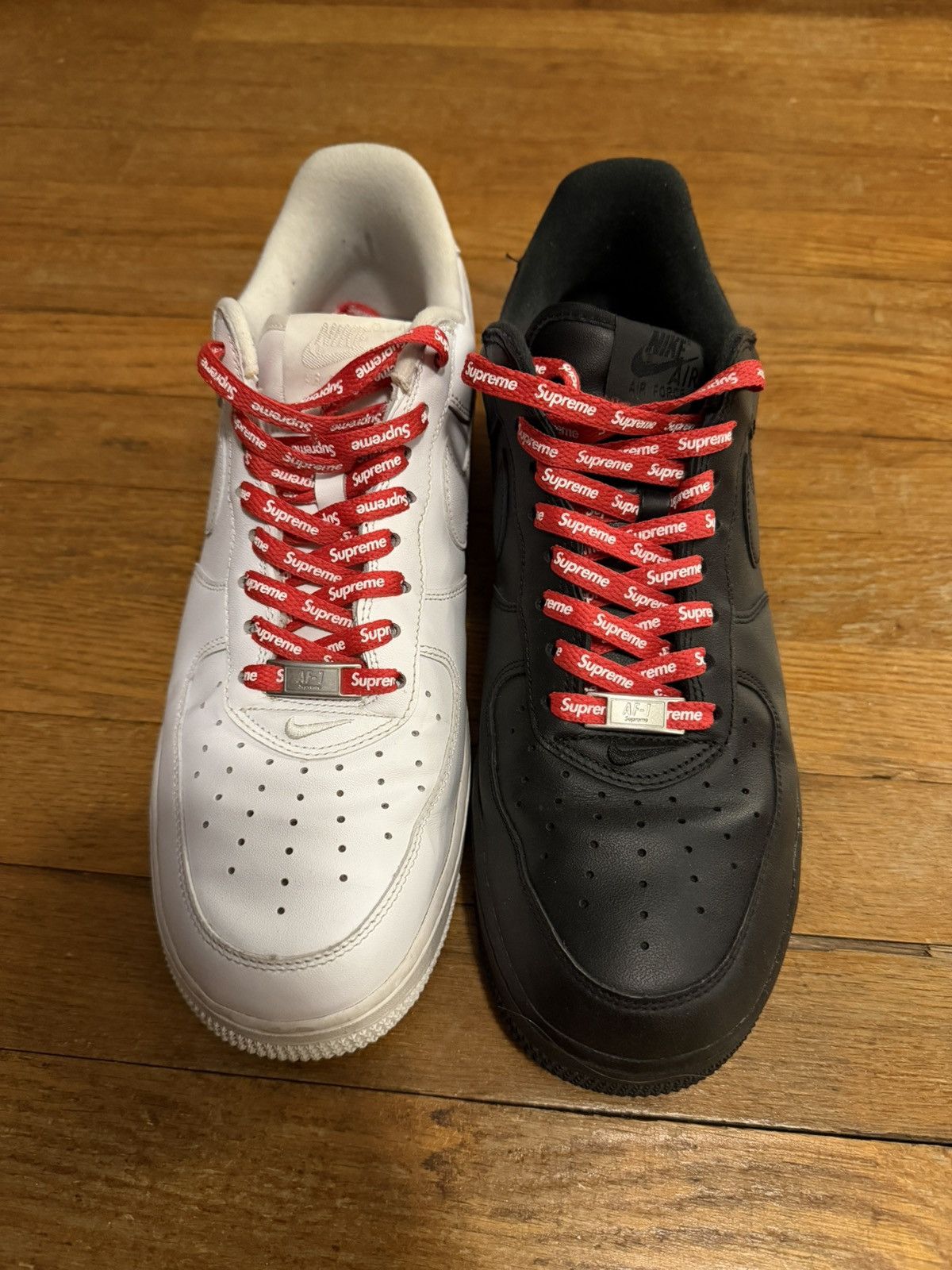 Nike × Supreme B&W Supreme Af1 Size US 10.5 / EU 43-44 - 1 Thumbnail