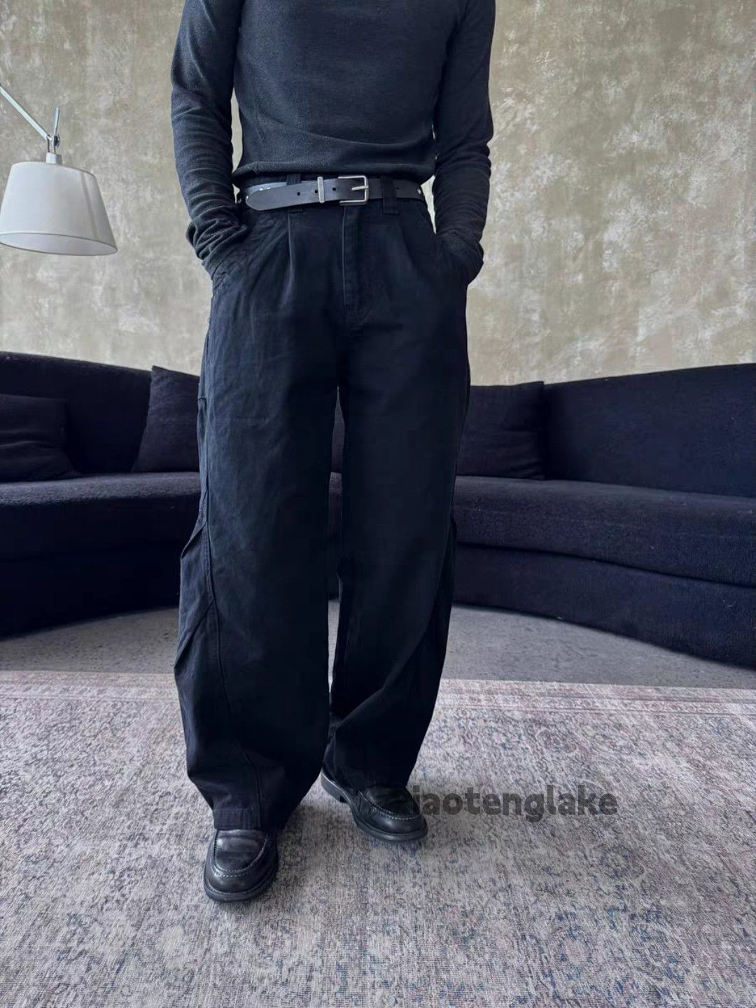 Vintage Otl Balenciaga rickowens style loose baggy cargo pants Size US 34 / EU 50 - 1 Thumbnail