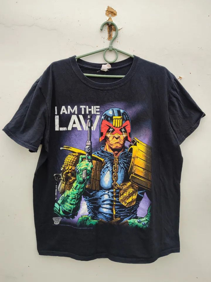Vintage JUDGE DREDD I Am The Law T SHIRT S vintage Cliff Robinson Size US S / EU 44-46 / 1 - 10 Thumbnail