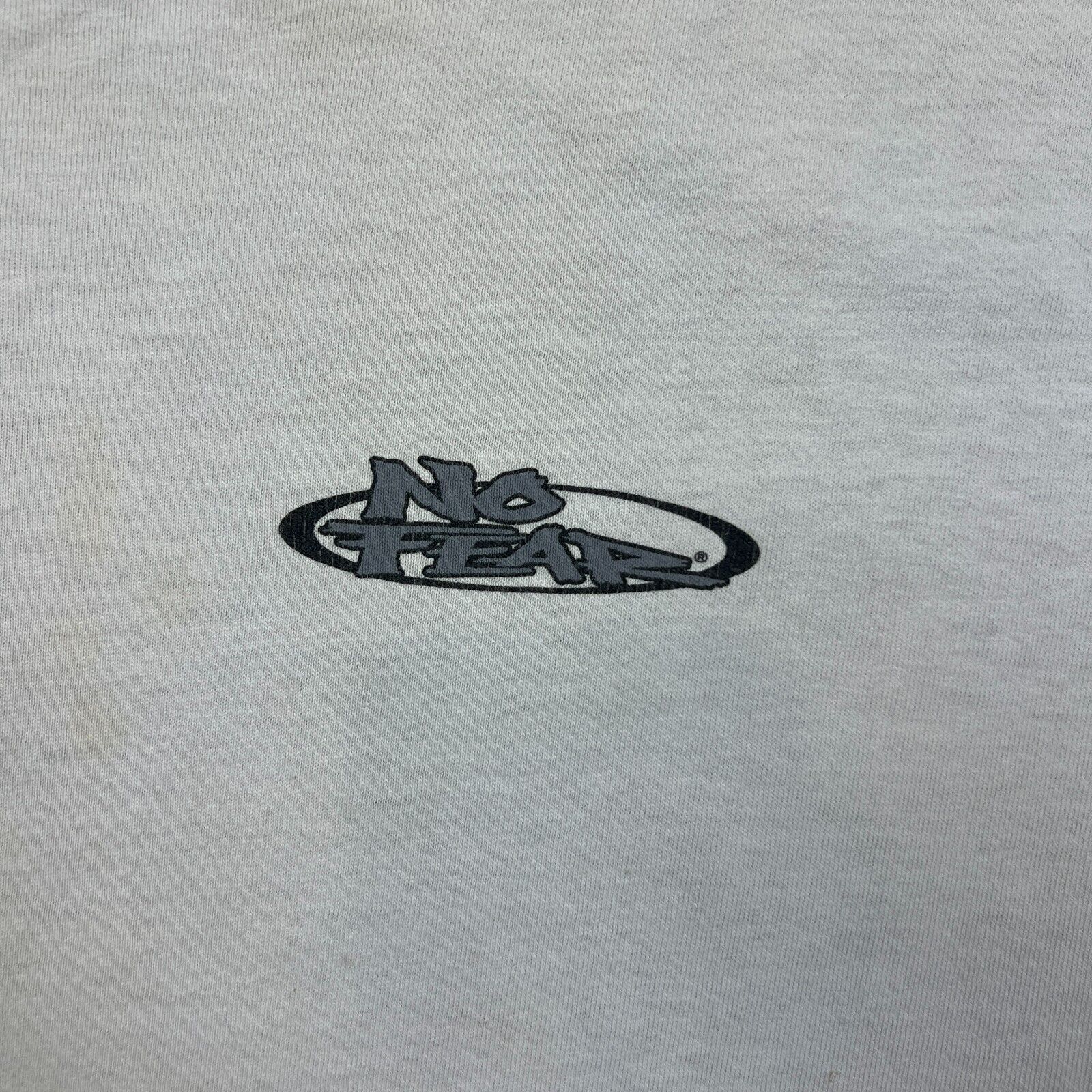 No Fear × Vintage 90s No Fear T Shirt XL Pain Temporary Single Stitched Tee Size US XL / EU 56 / 4 - 6 Thumbnail