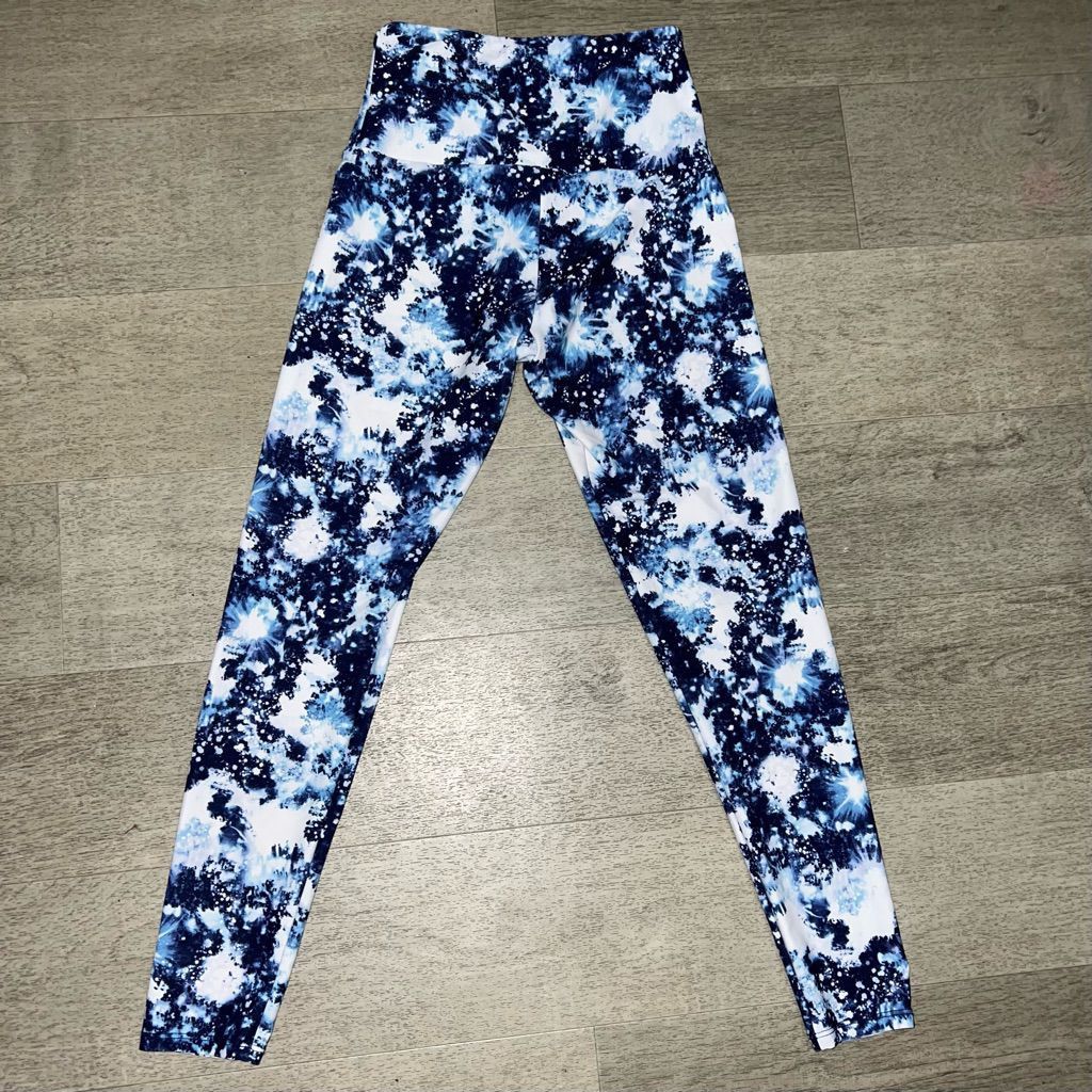 Other Onzie, Stardust Galaxy Print High Rise Midi Length Basic Leg Size 25" / US 0 / IT 36 - 8 Thumbnail