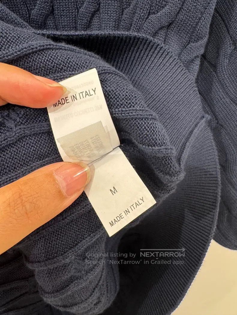 Brunello Cucinelli Brunello Cucinelli Knitted Short-sleeve Size M / US 6-8 / IT 42-44 - 3 Thumbnail