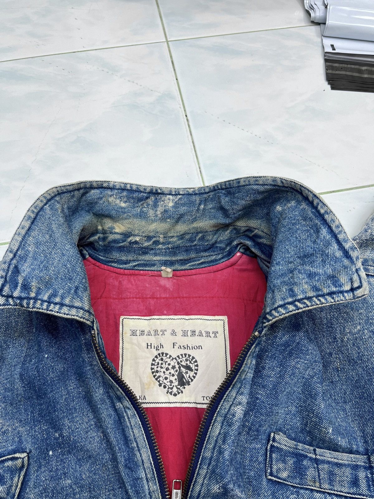 Other 🔥🔥🔥STEALS HEARTS HEARTS OSAKA TOKYO DENIM JACKET Size US L / EU 52-54 / 3 - 14 Thumbnail
