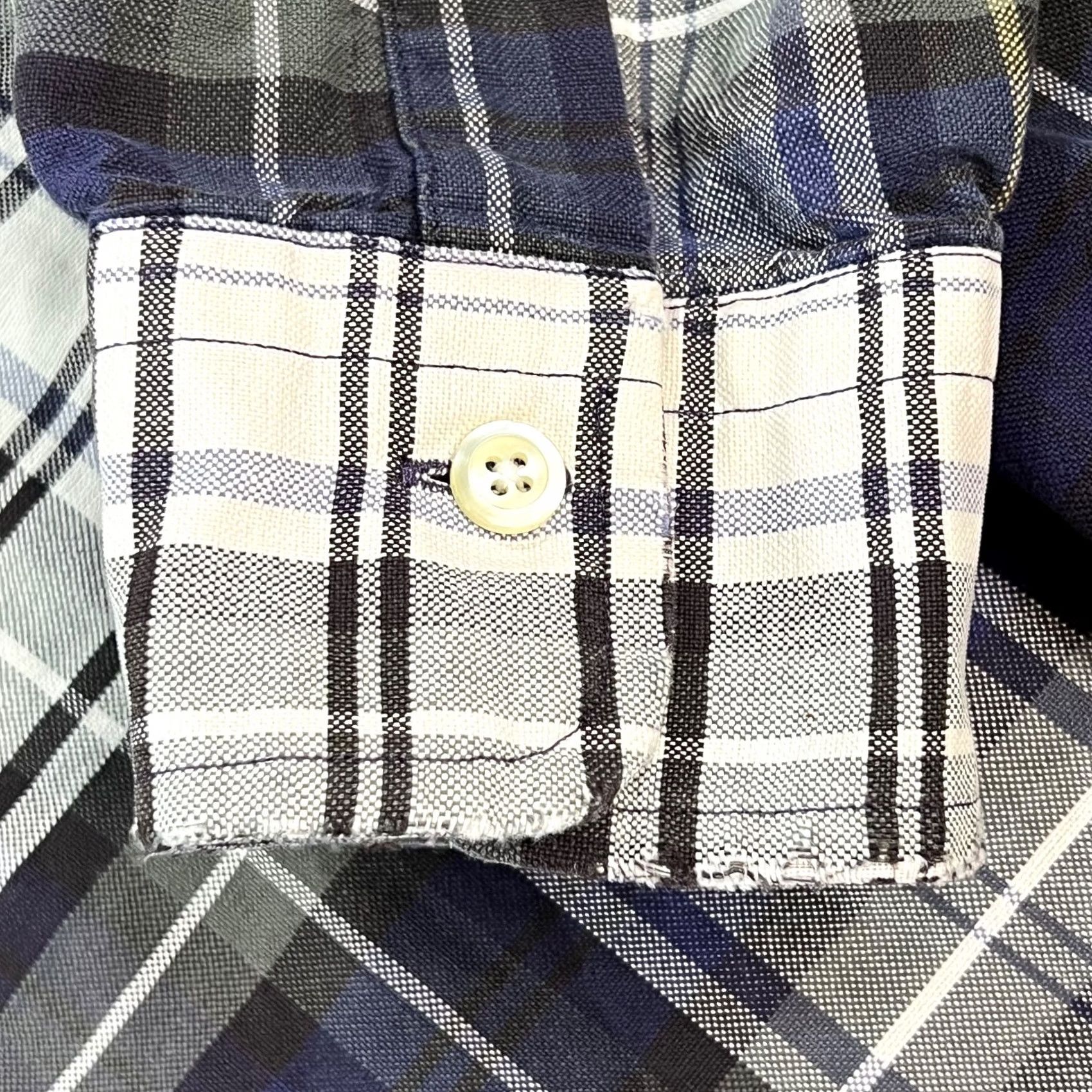 Brooks Brothers VINTAGE Brooks Brothers Dress Shirt Mens XL Green White Tartan Plaid Oxford OCBD Made in USA Shirt Mens XL Green White Tartan Plaid USA Size US XL / EU 56 / 4 - 7 Thumbnail