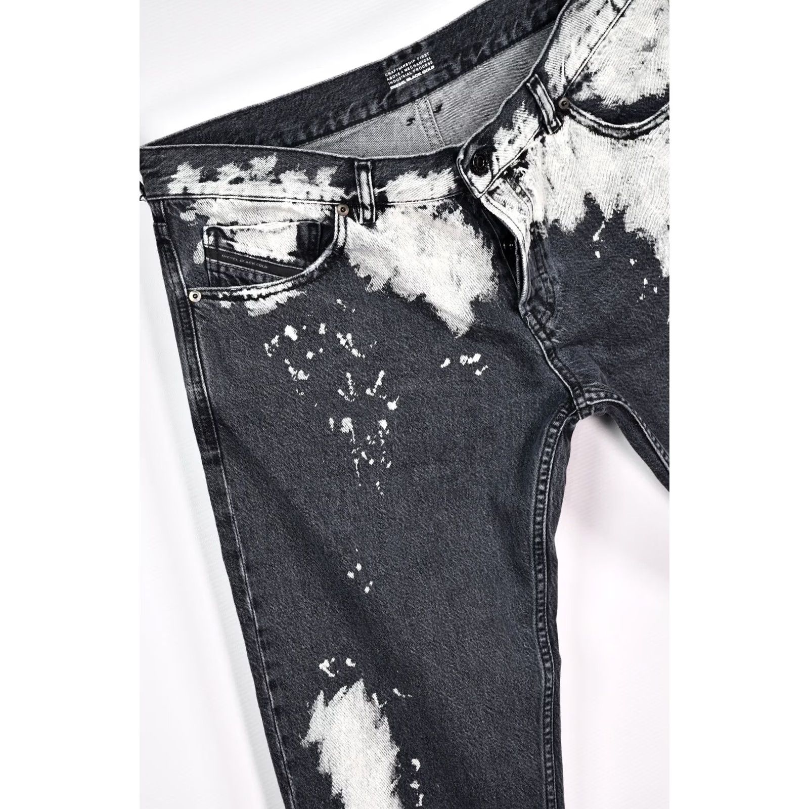 Diesel Diesel Black Gold TYPE-2813 Jeans Mens W36 Black 100% Cotton Straight Regular Size 36 Denim Italy Brand Diesel jeans Size US 36 / EU 52 - 3 Thumbnail