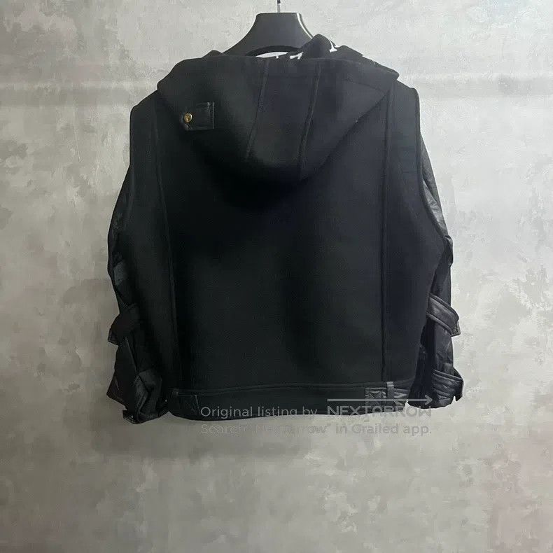 Louis Vuitton Louis Vuitton Black Patchwork Hooded Zip Long Sleeve Loose Size XS / US 0-2 / IT 36-38 - 5 Thumbnail