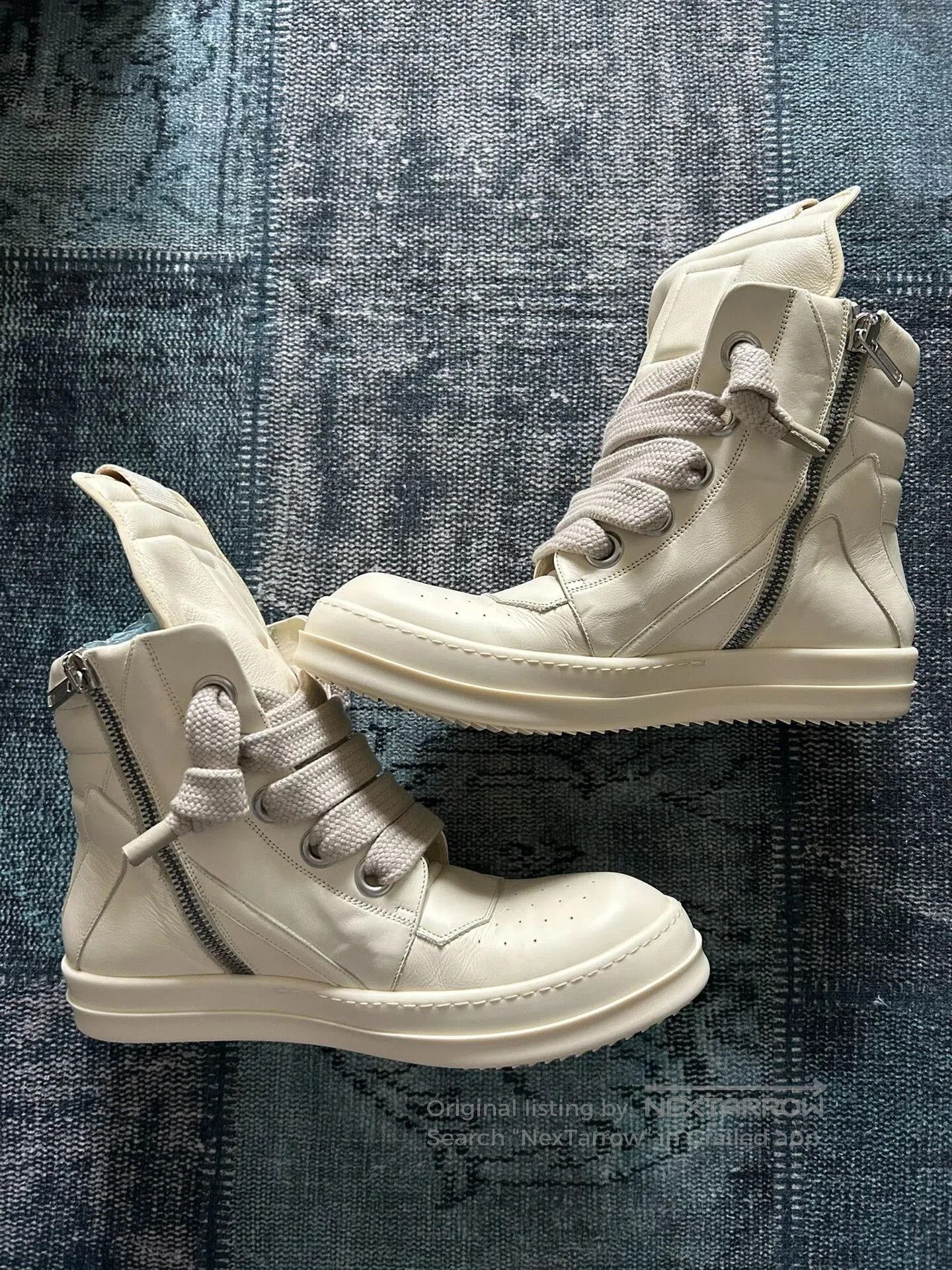 Rick Owens New Rick Owens Triangle Sneakers Size 45. Size US 11 / EU 44 - 1 Thumbnail