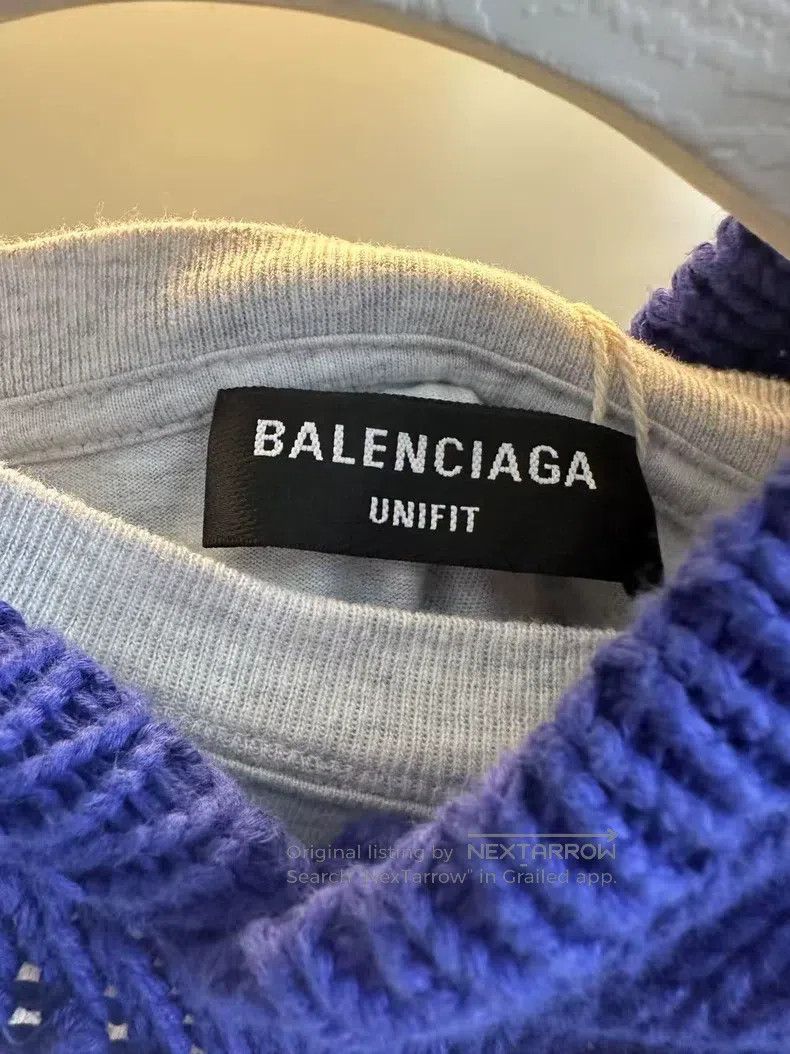 Balenciaga Balenciaga Faux Two-Piece Destroyed Cola Hoodie Size US M / EU 48-50 / 2 - 3 Thumbnail