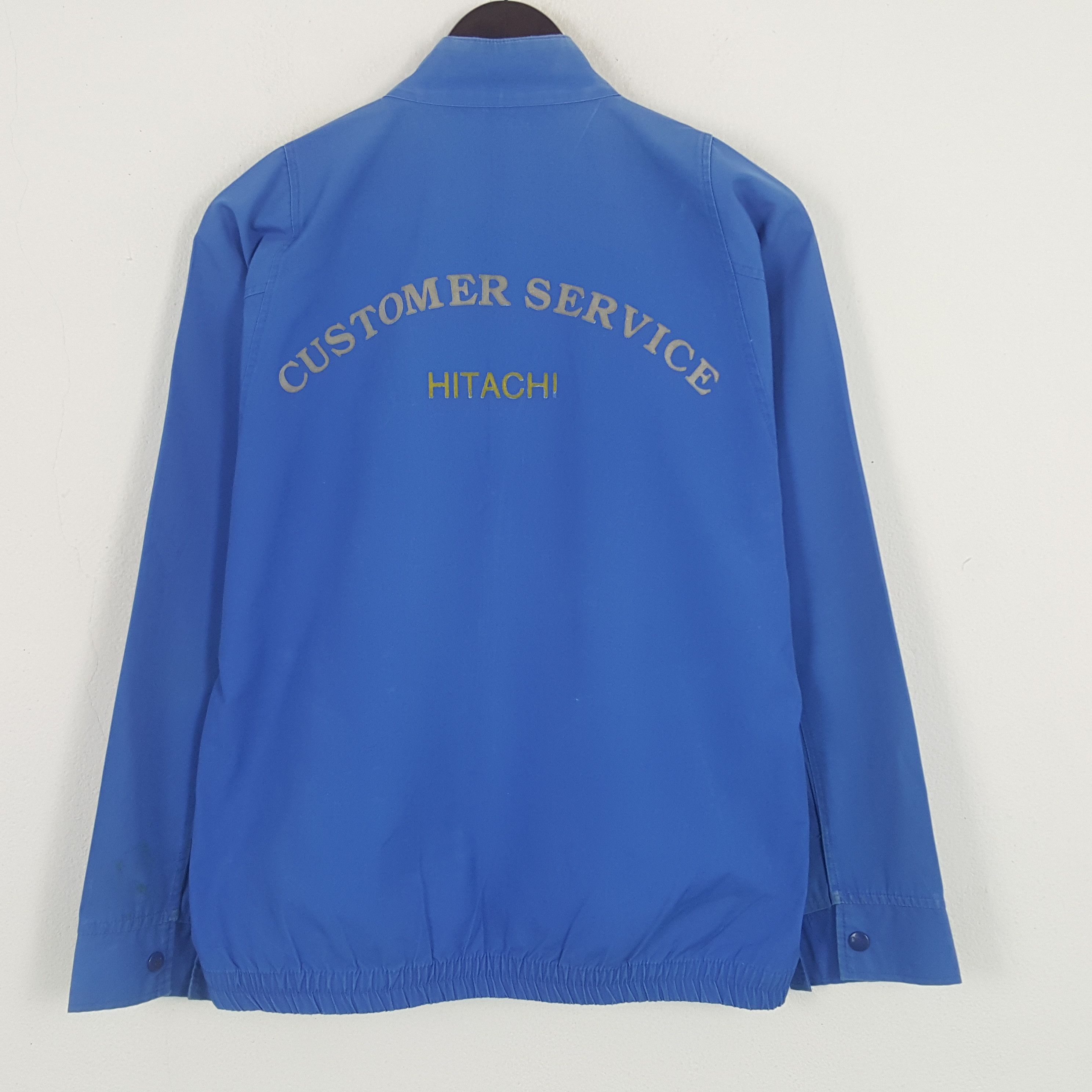 Japanese Brand × Vintage Vintage Hitachi Customer Service Worker Zipper Jacket Size US L / EU 52-54 / 3 - 1 Thumbnail