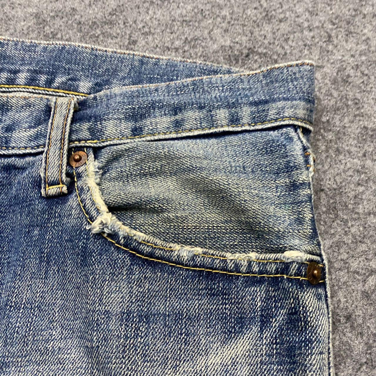 Japanese Brand 💥Best Offer💥Vintage Uniqlo Distressed Denim Size US 34 / EU 50 - 11 Thumbnail