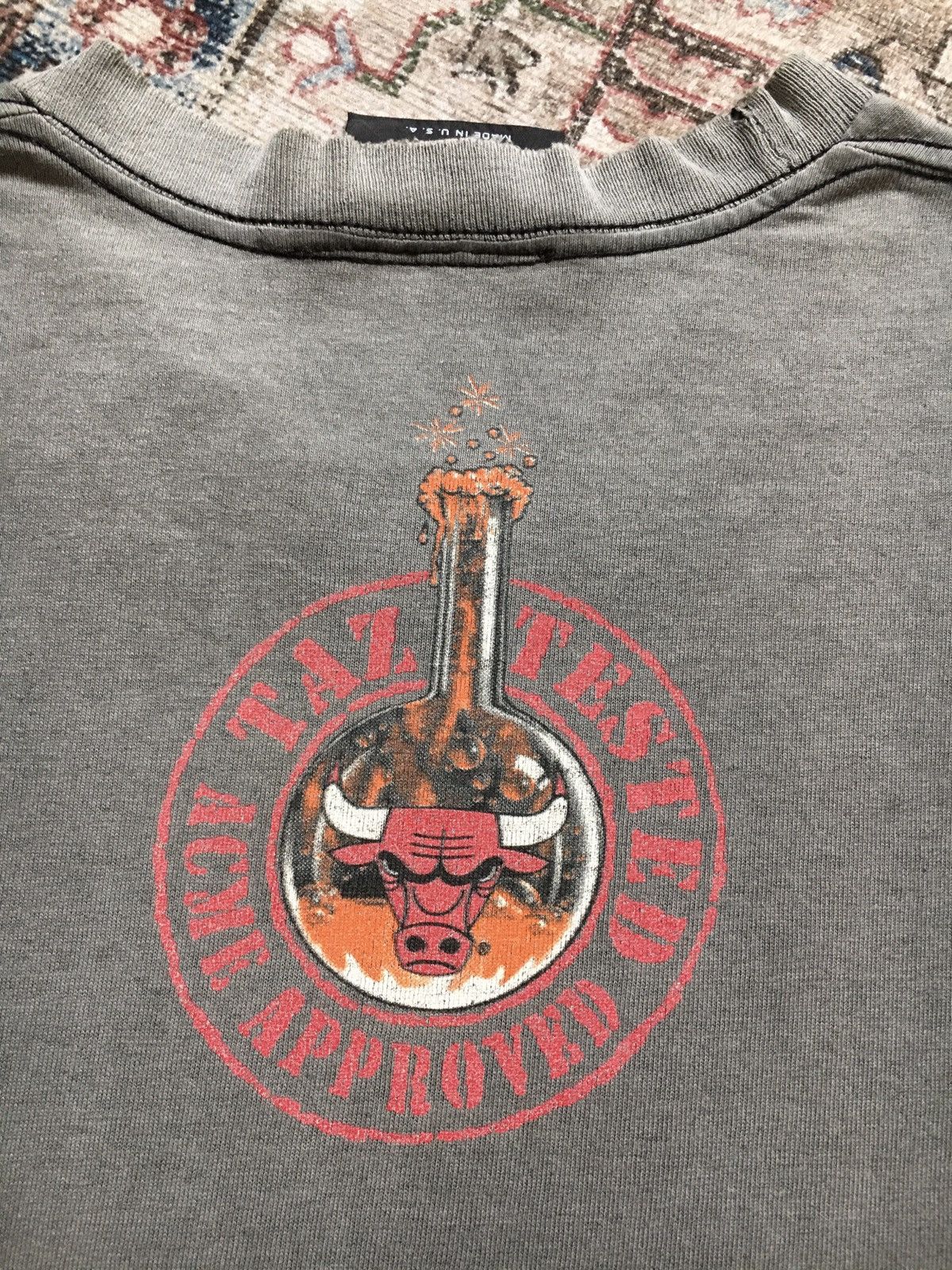 Vintage Vintage 1995 Chicago Bulls T shirt Size US M / EU 48-50 / 2 - 7 Thumbnail