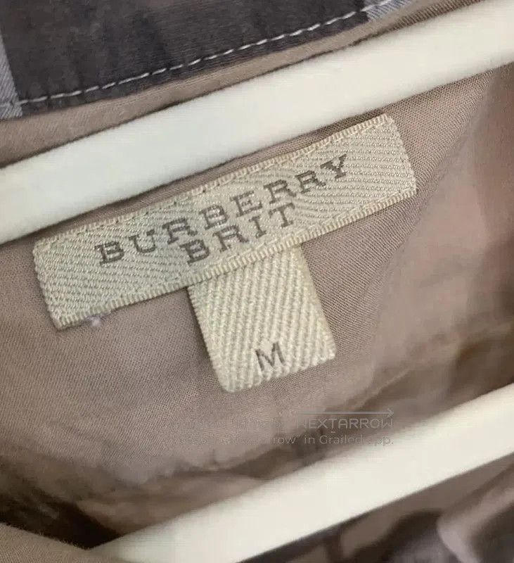 Burberry Burberry Multicolor Cotton Long Sleeve Shirt. Size M / US 6-8 / IT 42-44 - 4 Thumbnail
