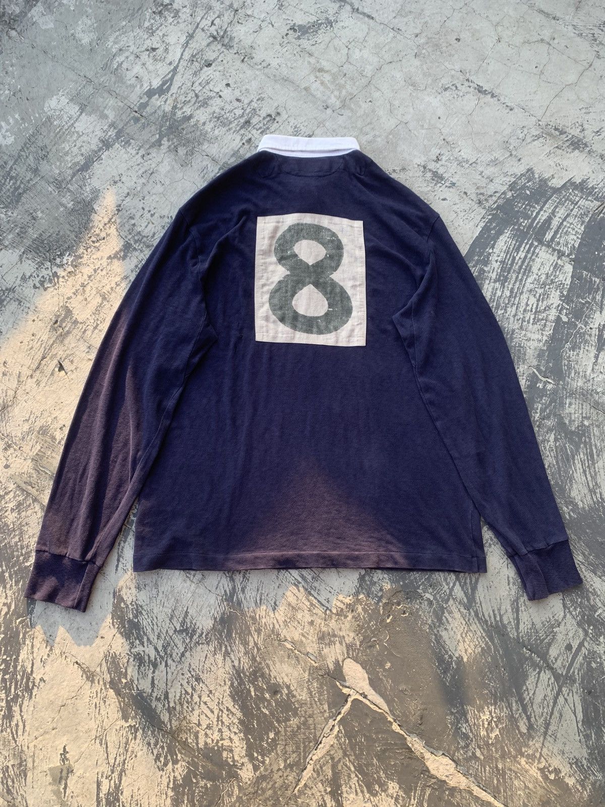 Ralph Lauren Vintage Polo Ralph Lauren Lion Rugby Navy Back Patch 8 Size US L / EU 52-54 / 3 - 1 Thumbnail