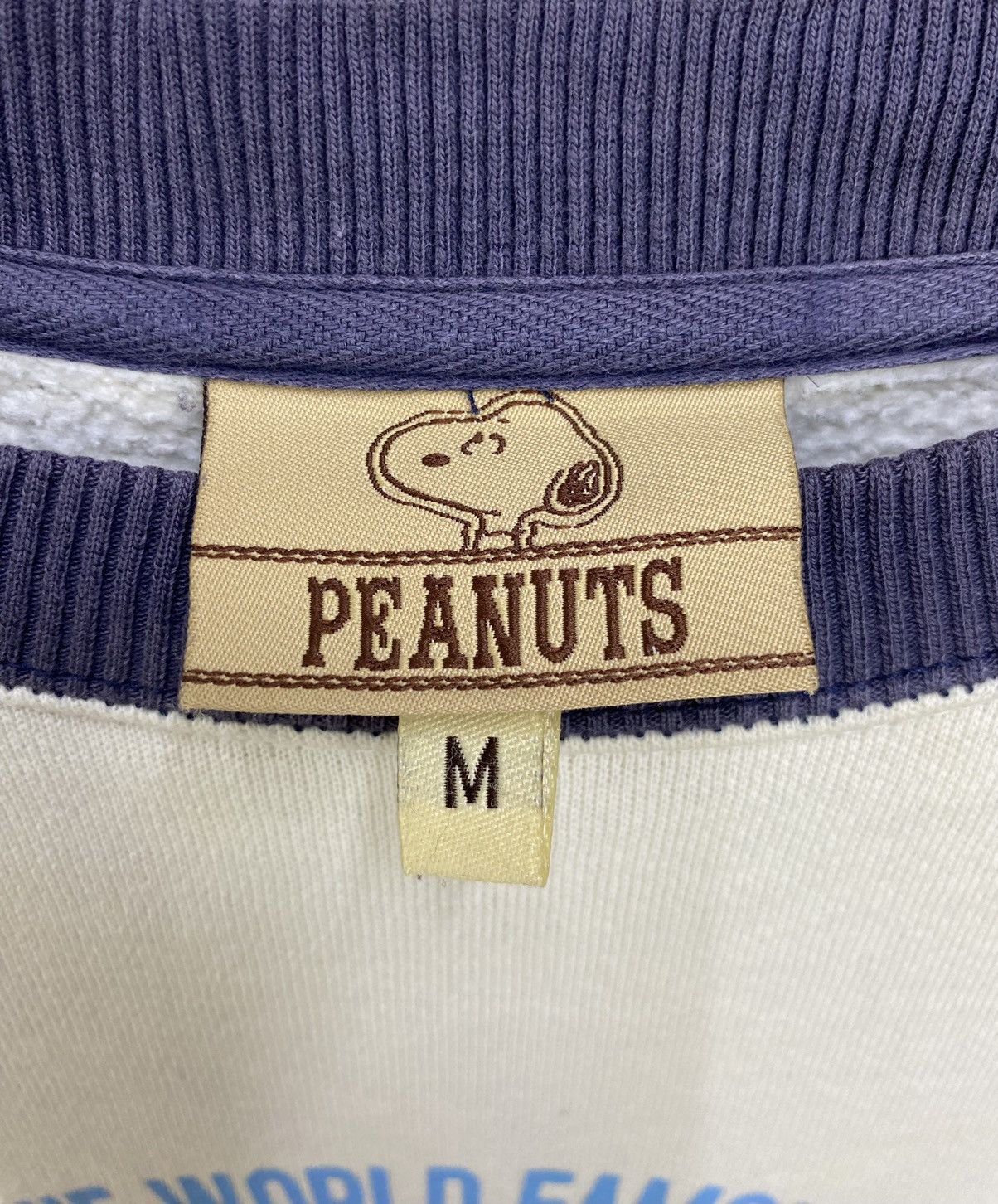 Peanuts Vintage Peanuts Snoopy Flying Ace Raglan Sweatshirt Size M Size US M / EU 48-50 / 2 - 9 Thumbnail