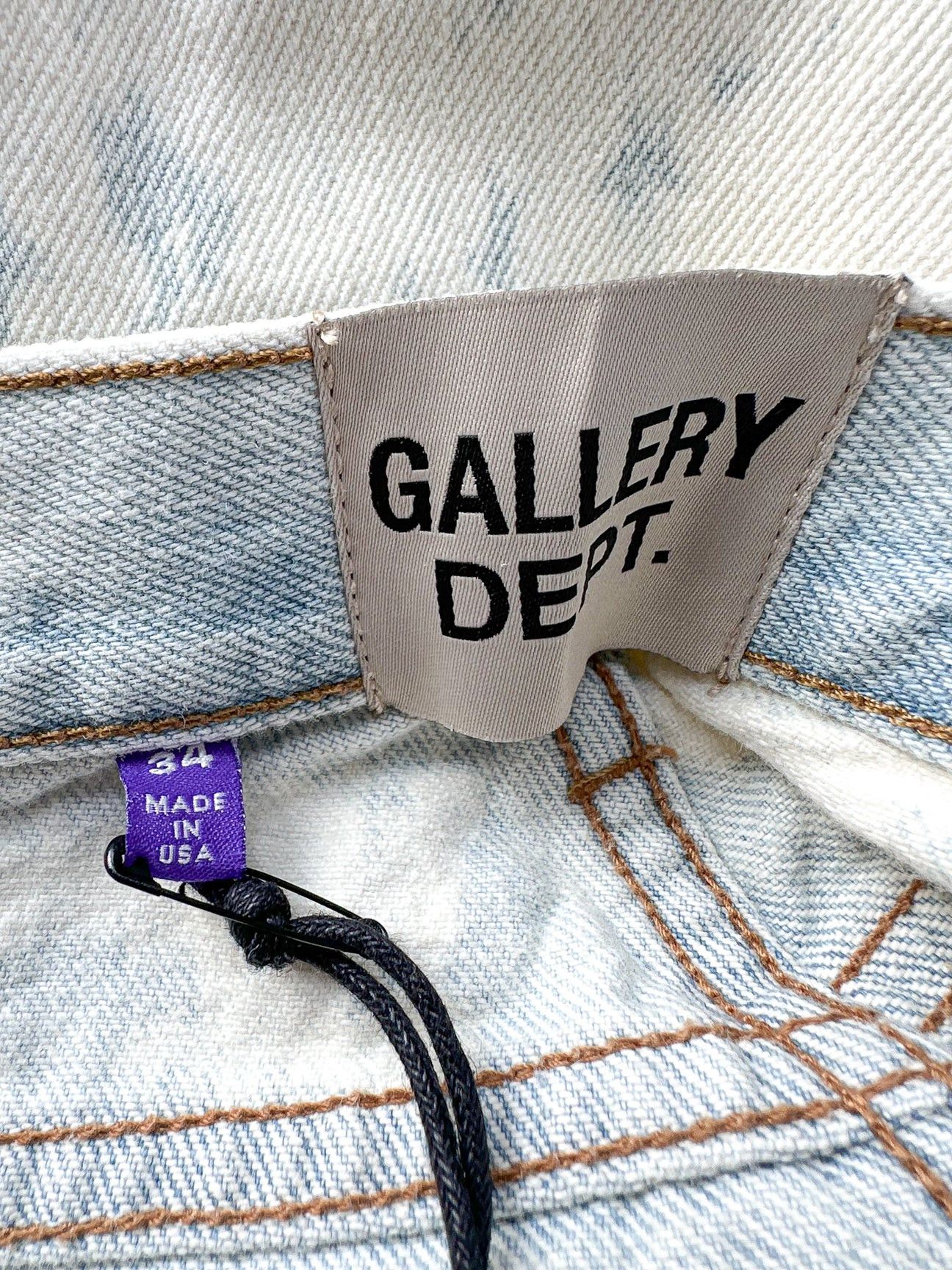 Gallery Dept. Gallery Dept. Levi 5001 Surf Side Bleached Reworked Jeans Size US 34 / EU 50 - 2 Thumbnail