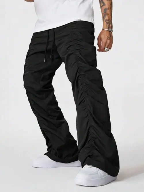 Japanese Brand Kinuka x Jingu Straight Leg Casual Central Cee Sweatpants Size US 34 / EU 50 - 5 Thumbnail