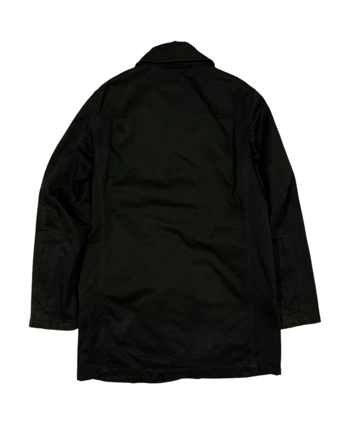 If Six Was Nine × PPFM × Vintage Vtg🔥Ppfm Buttoned Parka Black Jacket Hidden Pocket Size US L / EU 52-54 / 3 - 4 Thumbnail