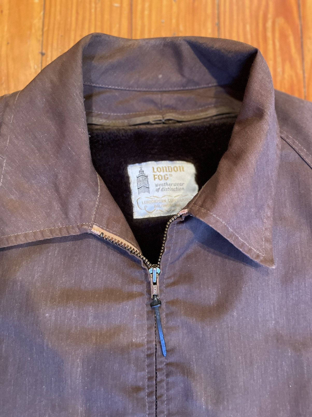 London Fog London Fog Brown Fur Lined Jacket Size US L / EU 52-54 / 3 - 2 Thumbnail
