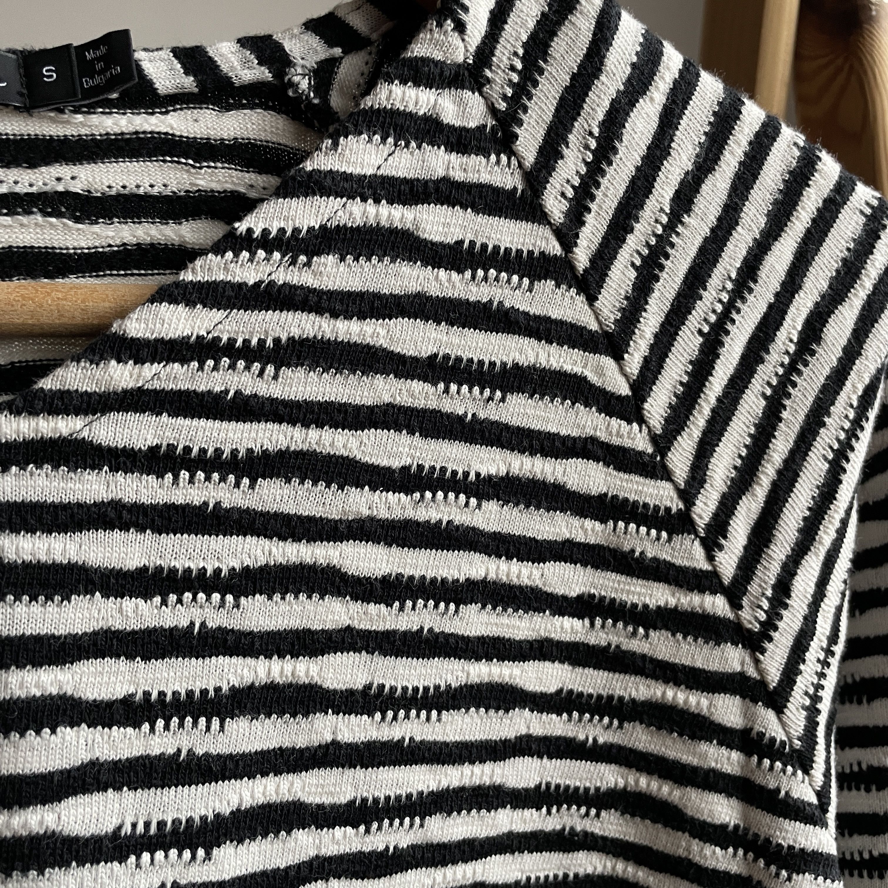 Gudrun Sjoden Gudrun Sjoden Striped Cotton Knitted Midi Tunic Dress Size S / US 4 / IT 40 - 5 Thumbnail