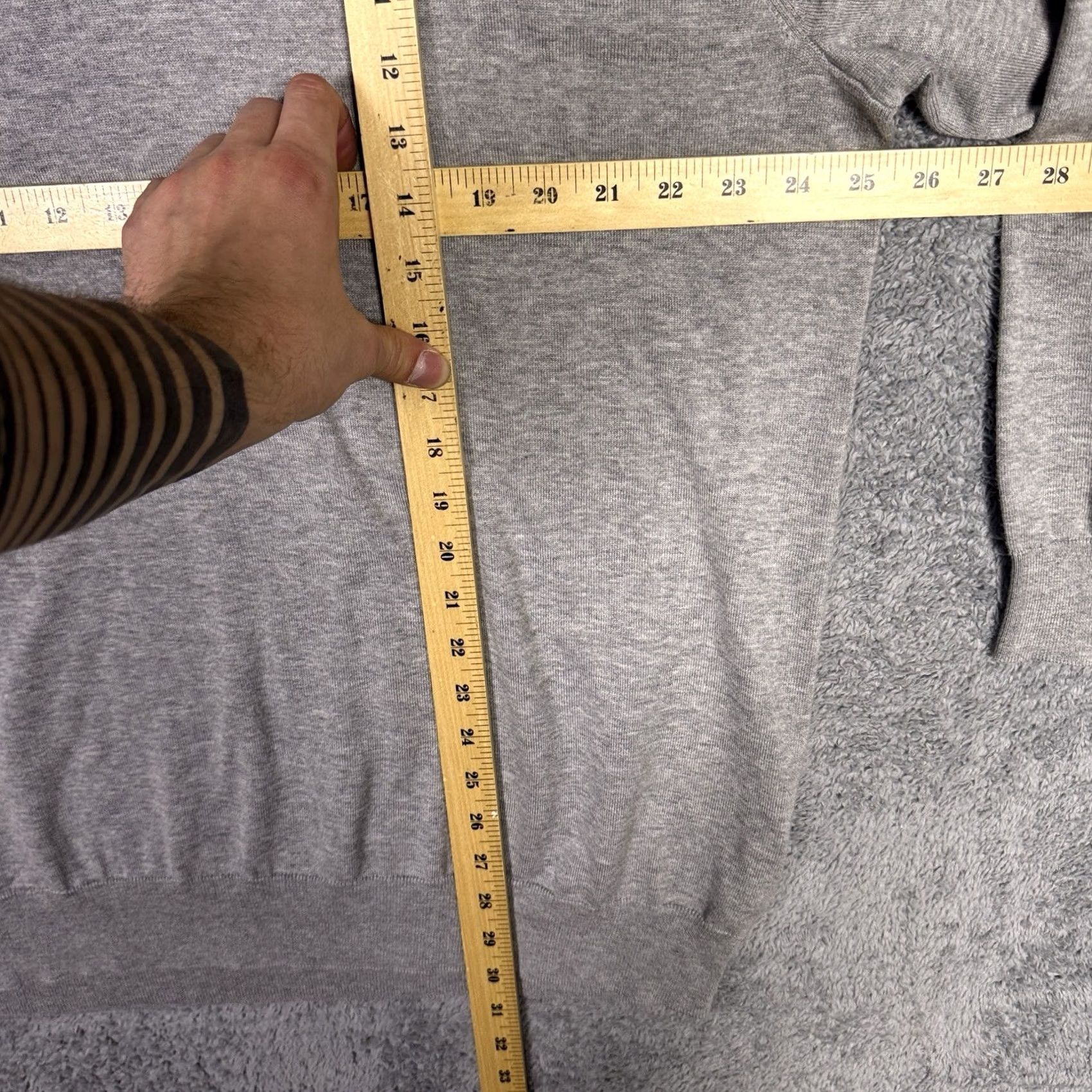 Brooks Brothers Brooks Brothers Sweater Mens 2XL Pullover Knit 1/4 Zip Mock Neck Carded Grey Cotton Regular 2XL Mens Zip Sweatshirt Size US XXL / EU 58 / 5 - 4 Thumbnail