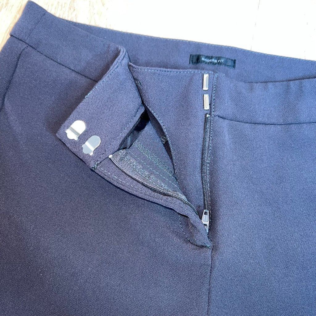 Worthington Worthington Navy Modern Fit Trousers Fitted Pants Professional Career Women’s 6 Size 28" / US 6 / IT 42 - 5 Thumbnail
