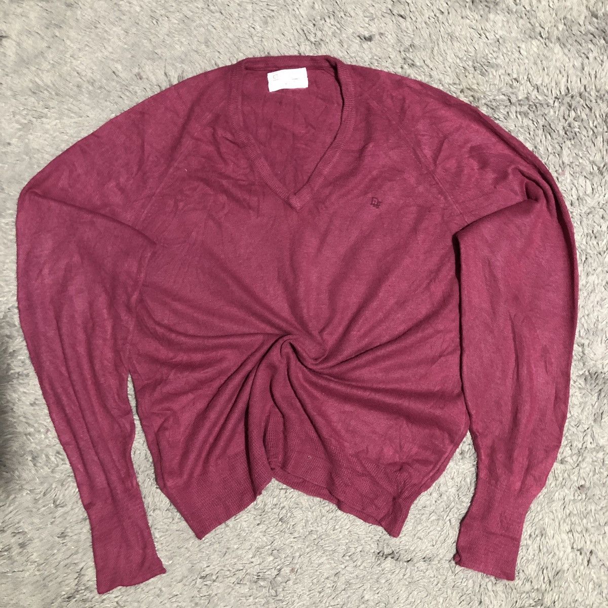 Christian Dior Monsieur × Dior × Vintage Vtg DIOR KNITWEAR small logo Size US L / EU 52-54 / 3 - 1 Thumbnail