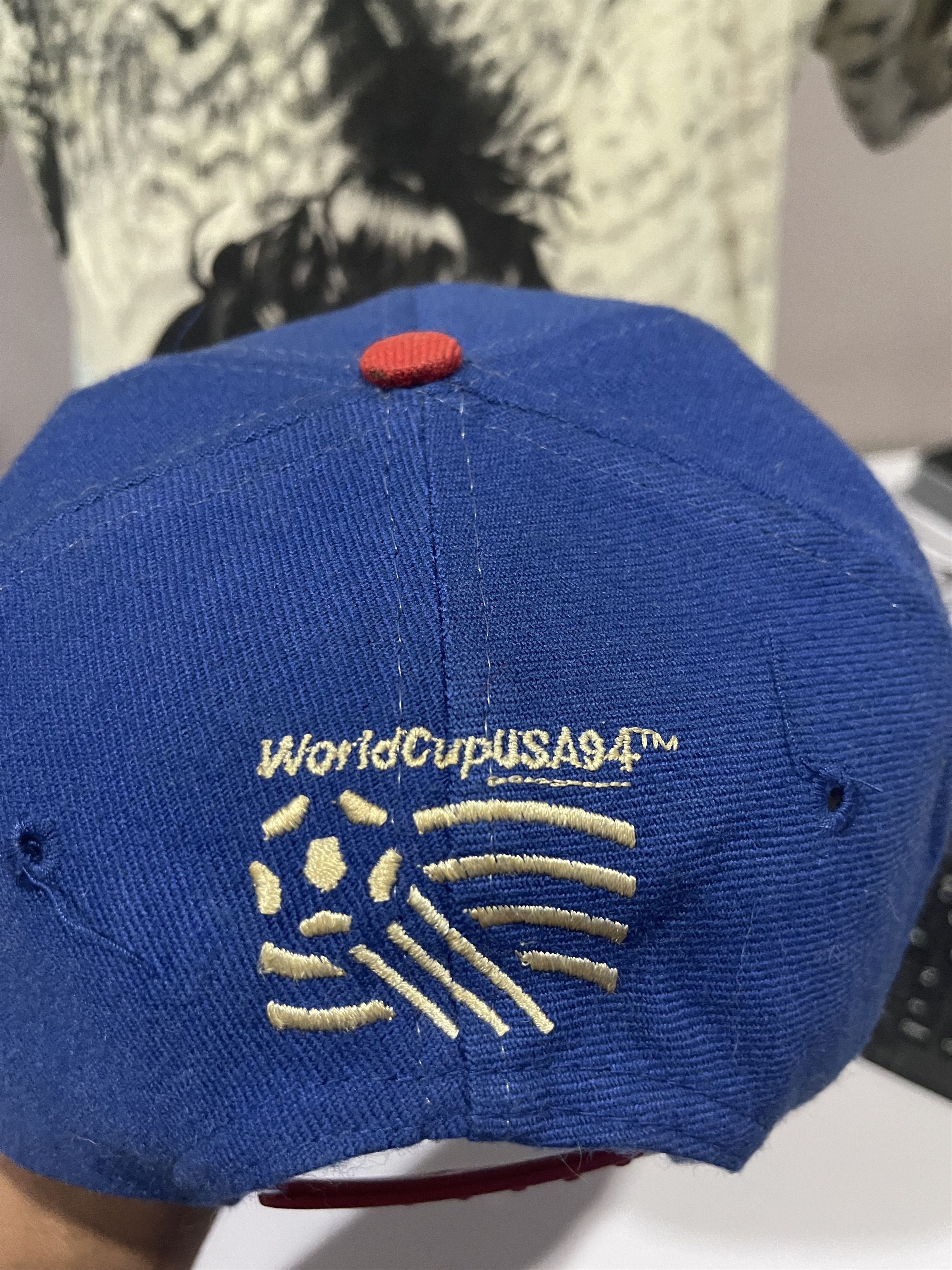 Vintage Vintage World Cup USA 1994 Snap Back Size ONE SIZE - 9 Thumbnail