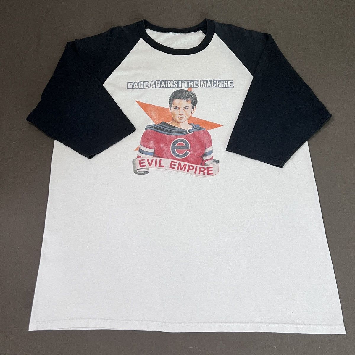 Band Tees Vintage 90s 1996 Rage Against The Machine Tee 2XL Oversized Size US XXL / EU 58 / 5 - 4 Thumbnail