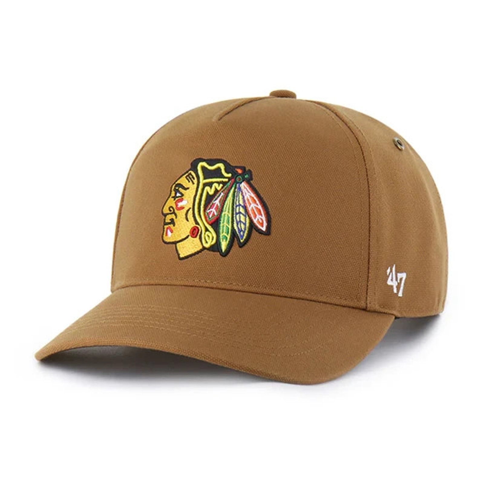 47 Brand × Carhartt × NHL Chicago Blackhawks Carhartt '47 Brand Hitch Snapback Hat Cap Size ONE SIZE - 1 Thumbnail