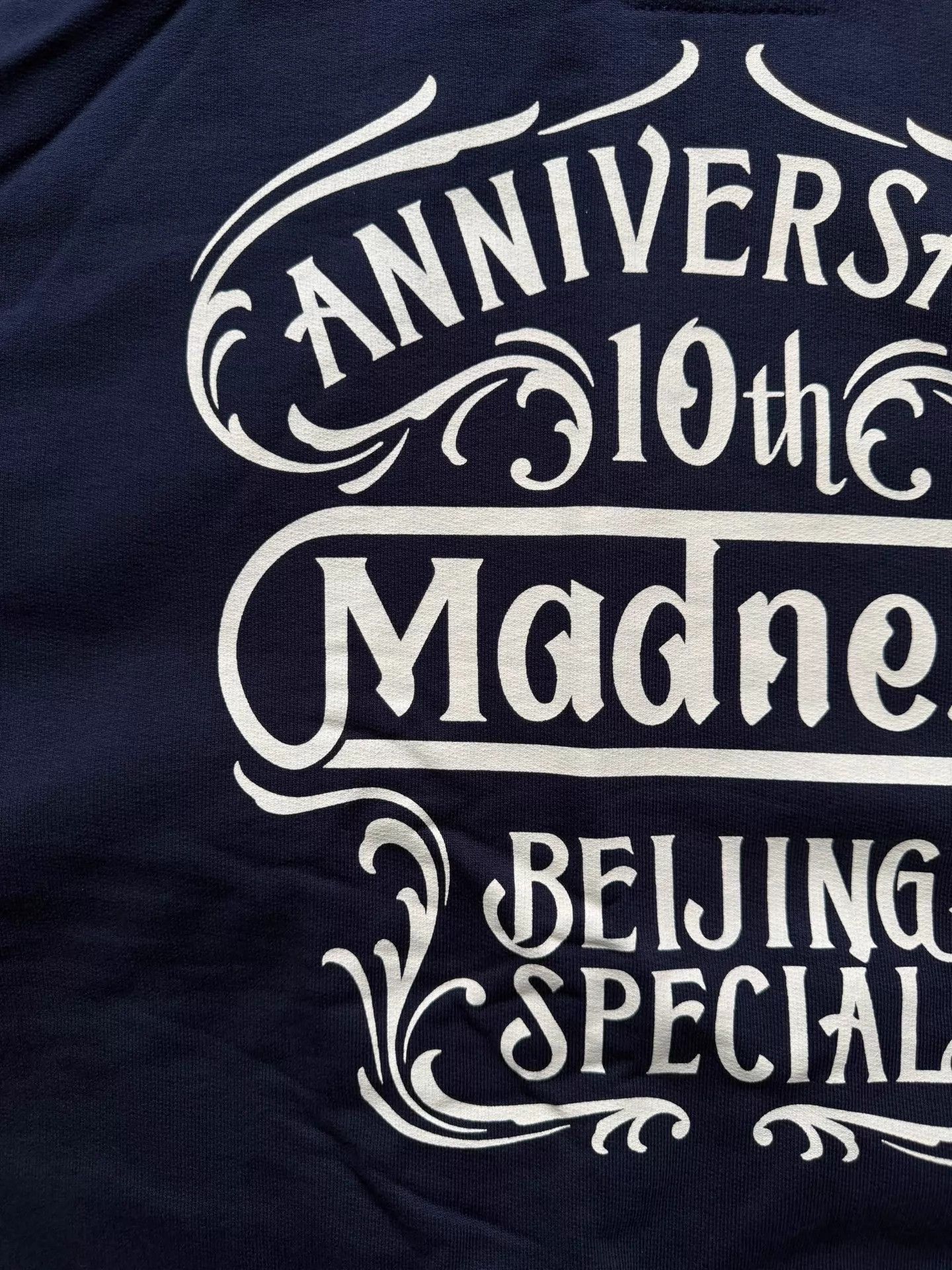 Madness MADNESS 10th Beijing Limited Blue L MDNS Hoodie Size US L / EU 52-54 / 3 - 6 Thumbnail