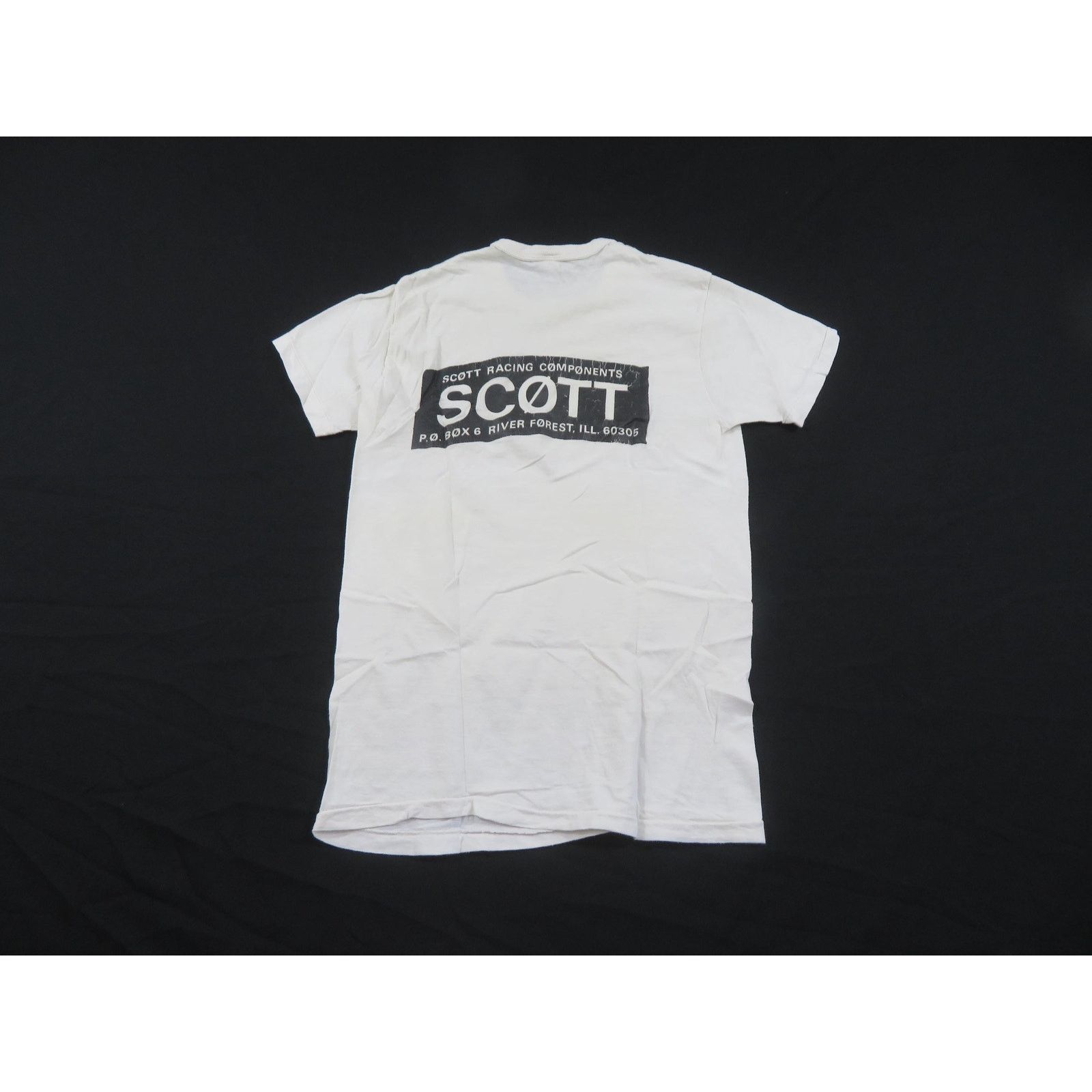 Other Scott Racing Components T-Shirt Double-Sided White Sz S Size US S / EU 44-46 / 1 - 1 Thumbnail