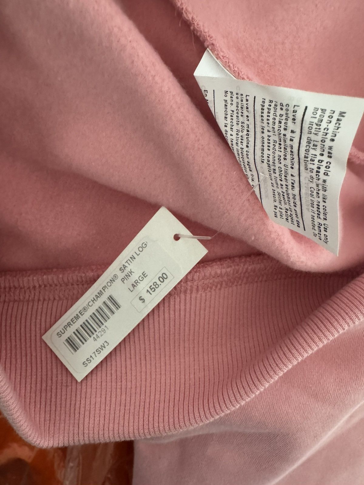 Champion × Supreme Supreme Champion Satin Logo Hoodie Size US M / EU 48-50 / 2 - 5 Thumbnail