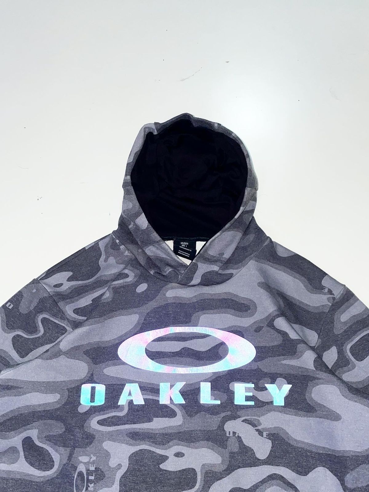 Oakley Oakley Reflective Enhance QD Fleece Hoodie 10.7 Camouflage Size US L / EU 52-54 / 3 - 2 Thumbnail