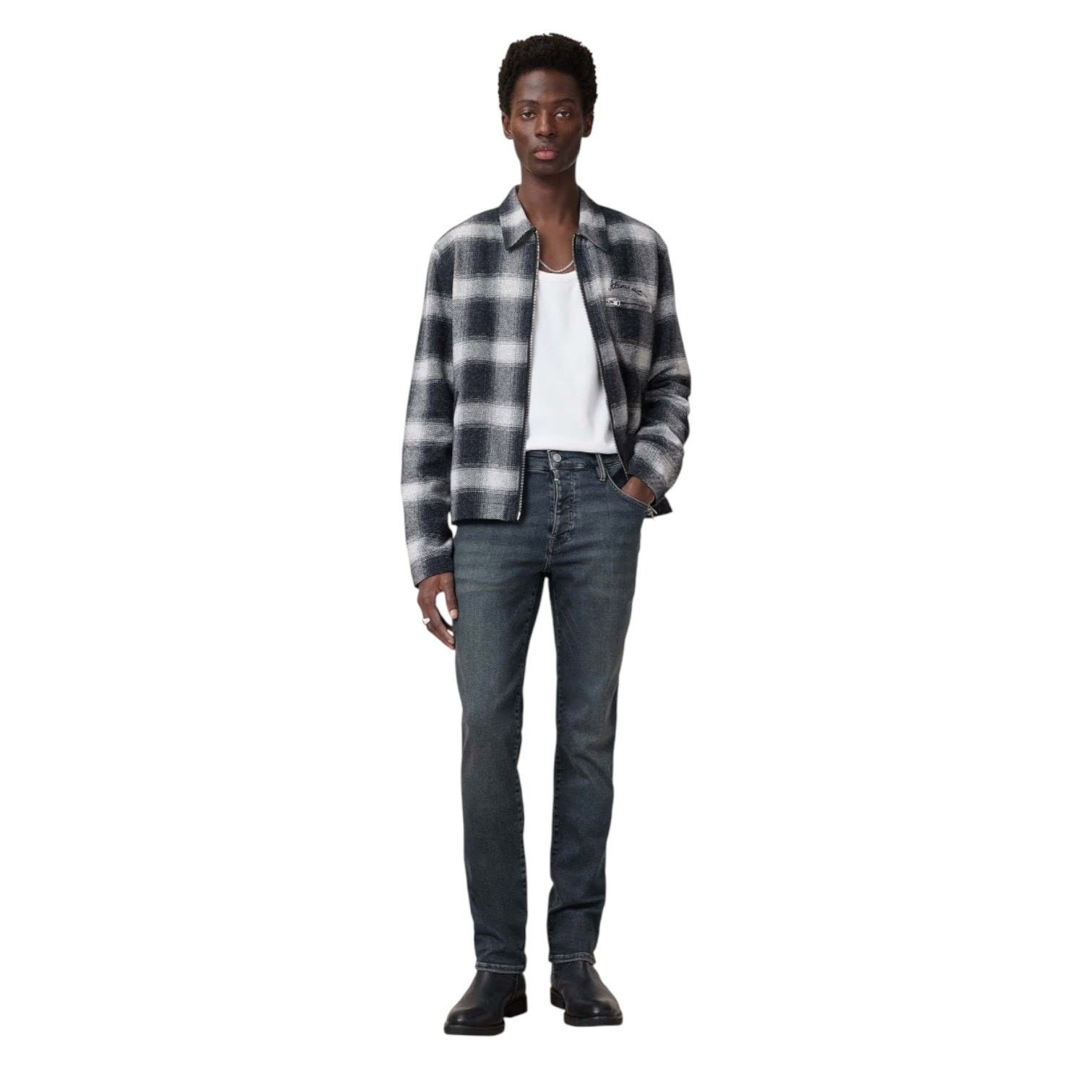 Allsaints All Saints Gray Jeans | Size 32 Size US 32 / EU 48 - 10 Thumbnail
