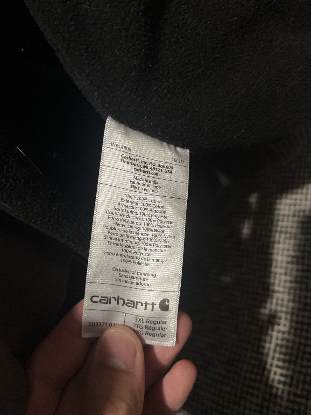 Carhartt Carhartt Jackets: Men's 103371 039 Size US XXL / EU 58 / 5 - 4 Thumbnail