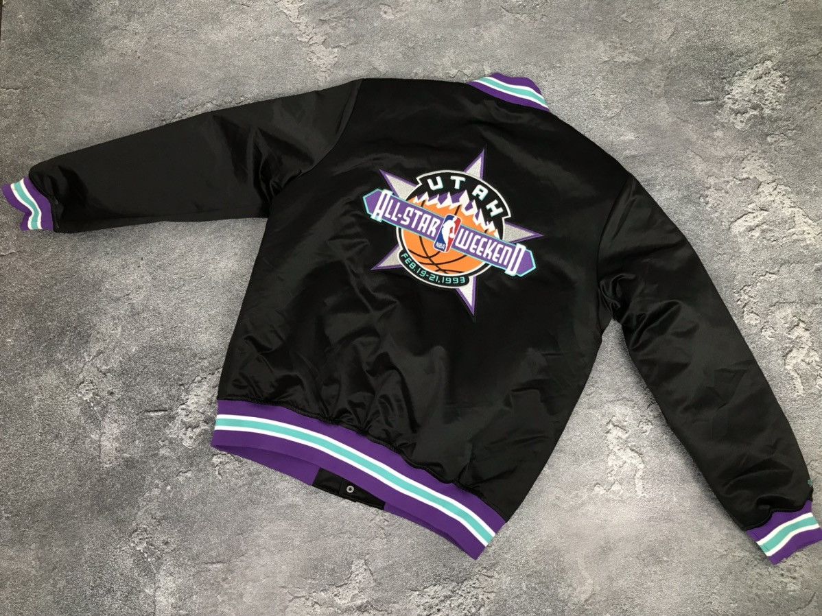 NBA Utah All Stars Weekend NBA,Hardwood Classics Nylon Bomber Size US L / EU 52-54 / 3 - 3 Thumbnail