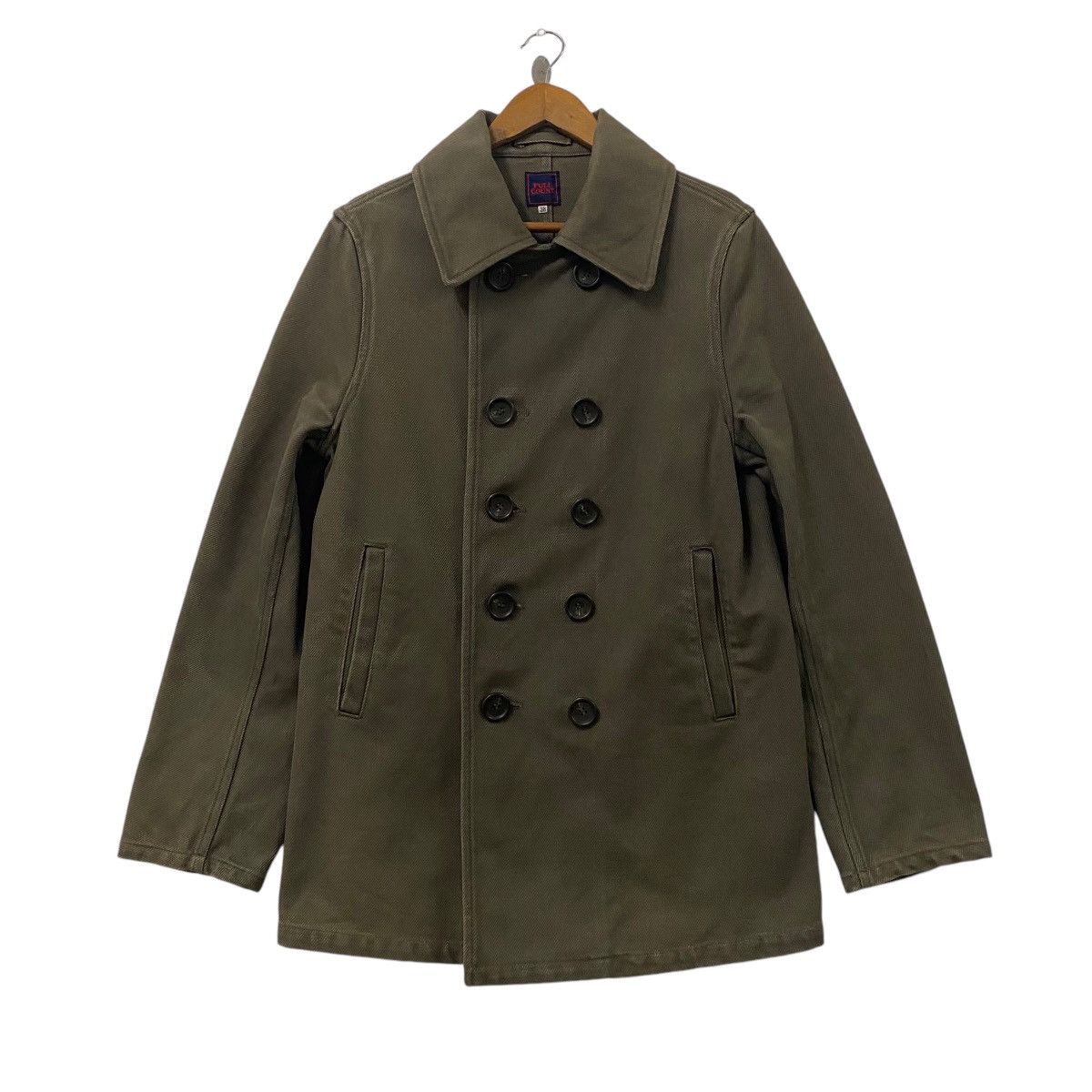 Full Count & Co. ☀️Nice design Full count double breasted cotton jacket Size US S / EU 44-46 / 1 - 1 Thumbnail