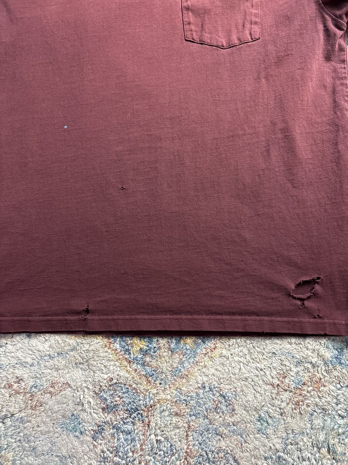 Carhartt Carhartt DISTRESSED Blank Pocket T-shirt Medium Size US M / EU 48-50 / 2 - 5 Thumbnail