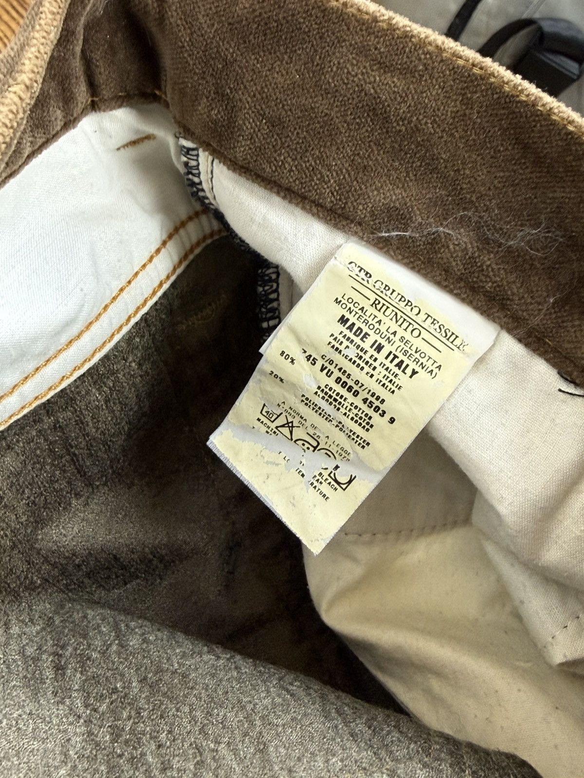Vivienne Westwood Vivienne Westwood 1992 Anglomania Archive Velvet Jeans 31 Size US 31 - 10 Thumbnail