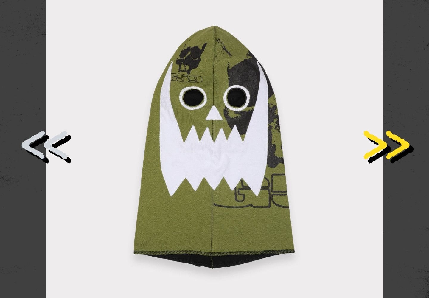 Asspizza G59 x Asspizza Tour Mask Size ONE SIZE - 1 Thumbnail