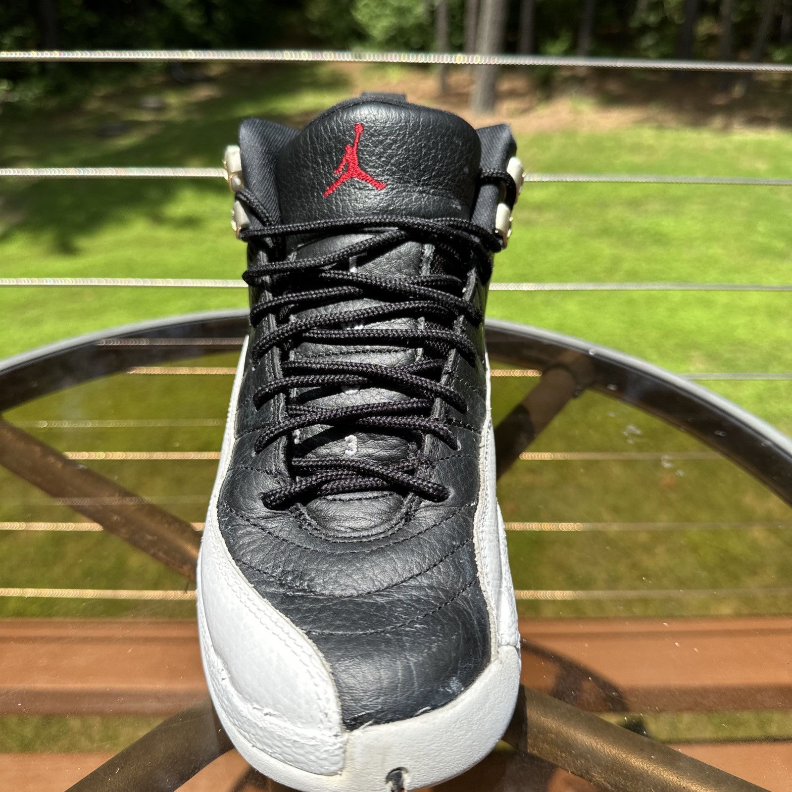 Jordan Brand Nike Air Jordan 12 Retro Playoffs 153265-006 GS Sz 6y Size US 6 / EU 39 - 9 Thumbnail