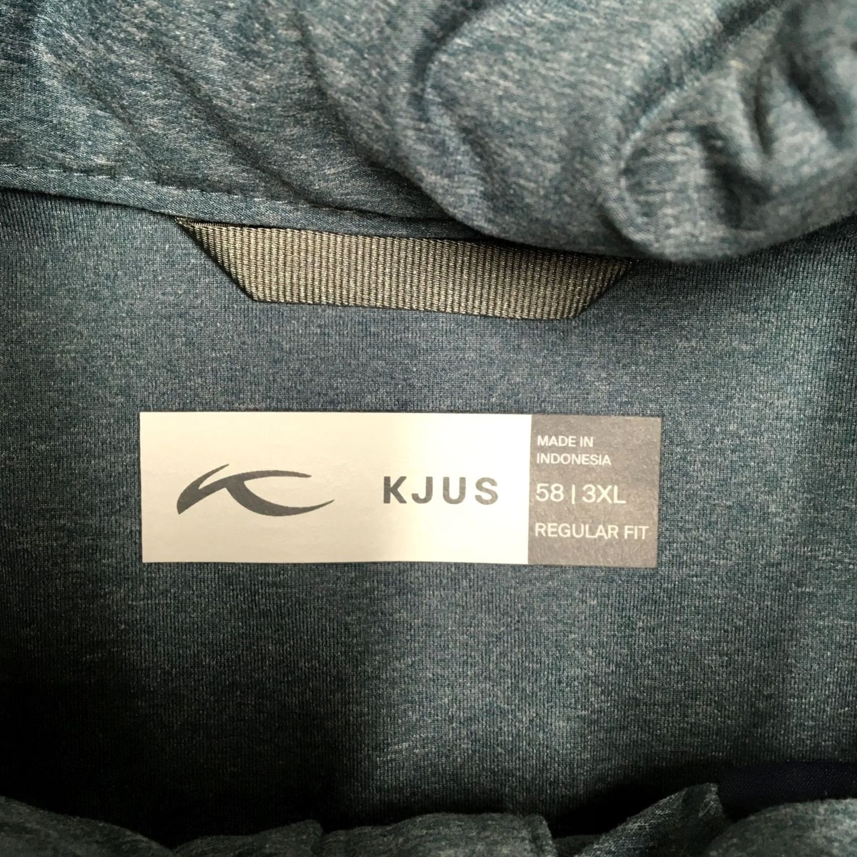 KJUS KJUS Release Jacket Mens 3XL Navy Teal Colorblock Insulated Full Zip Golf Softshell Lightweight Breathable Zip Pockets Mens Size US XXL / EU 58 / 5 - 6 Thumbnail