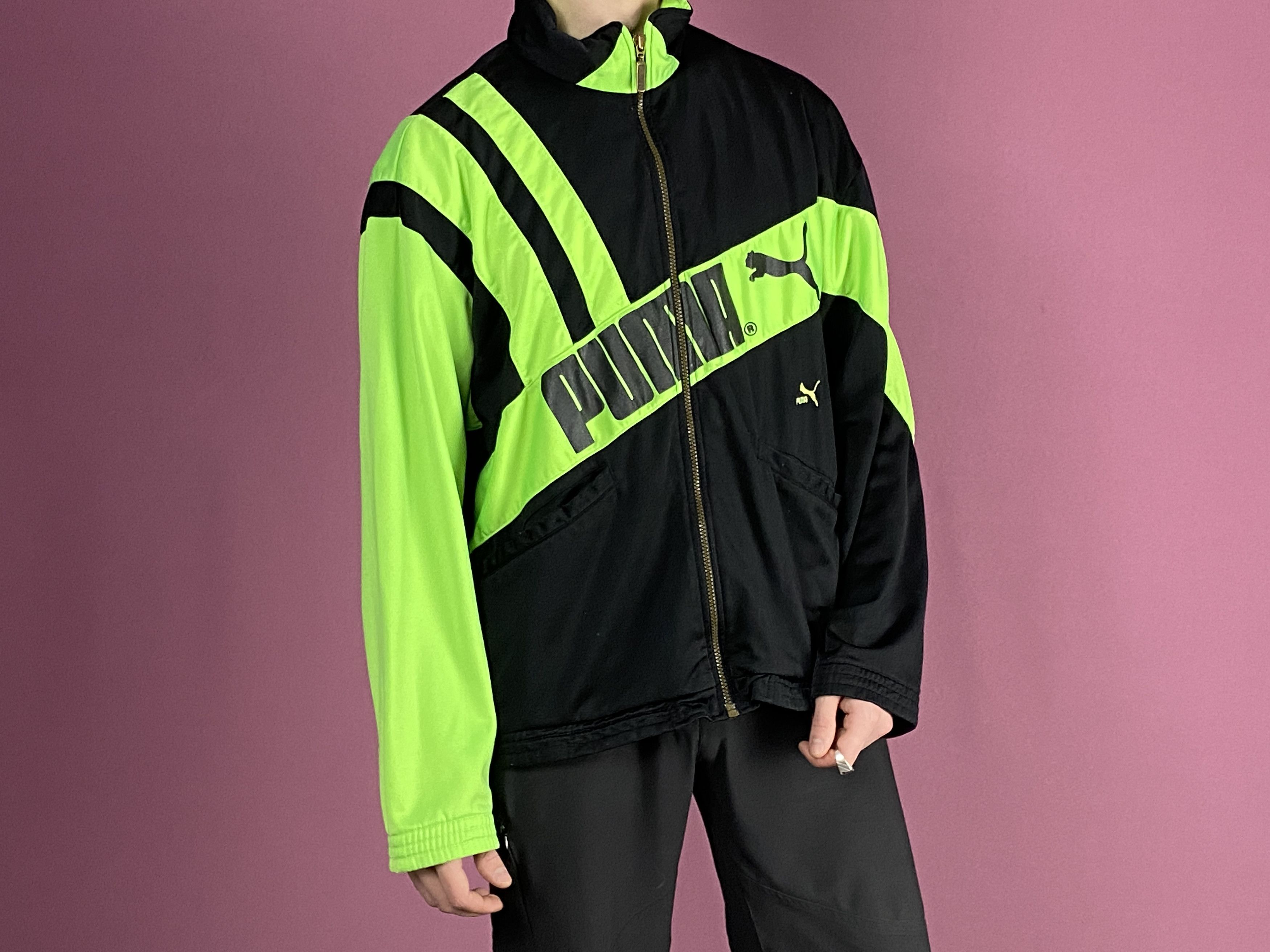 Puma × Vintage 80s Puma Vintage Men's Track Jacket - M Size US M / EU 48-50 / 2 - 4 Thumbnail