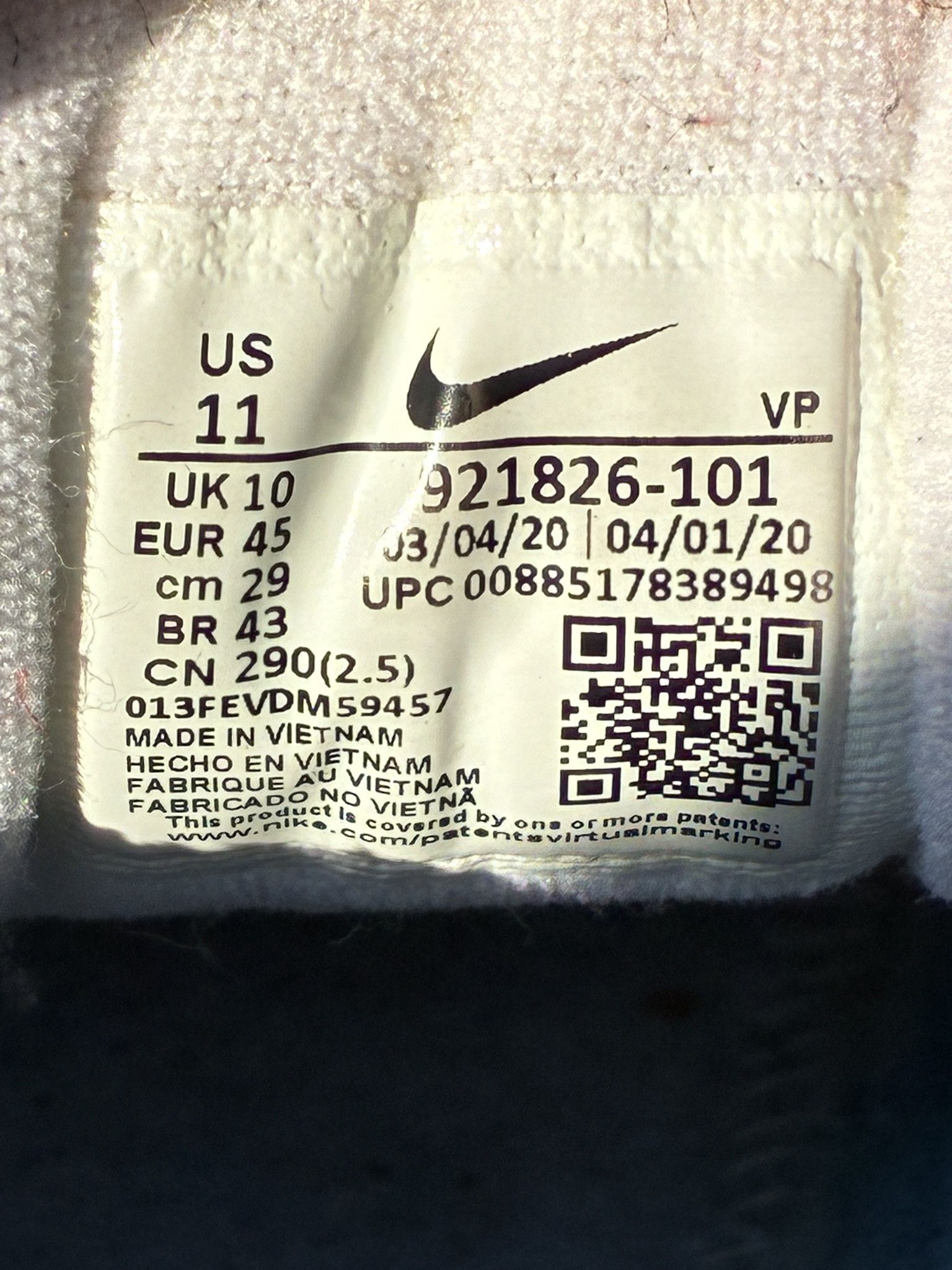Nike Nike Air Max 97 Triple White Wolf Gray Men Size US 11 / EU 44 - 7 Thumbnail